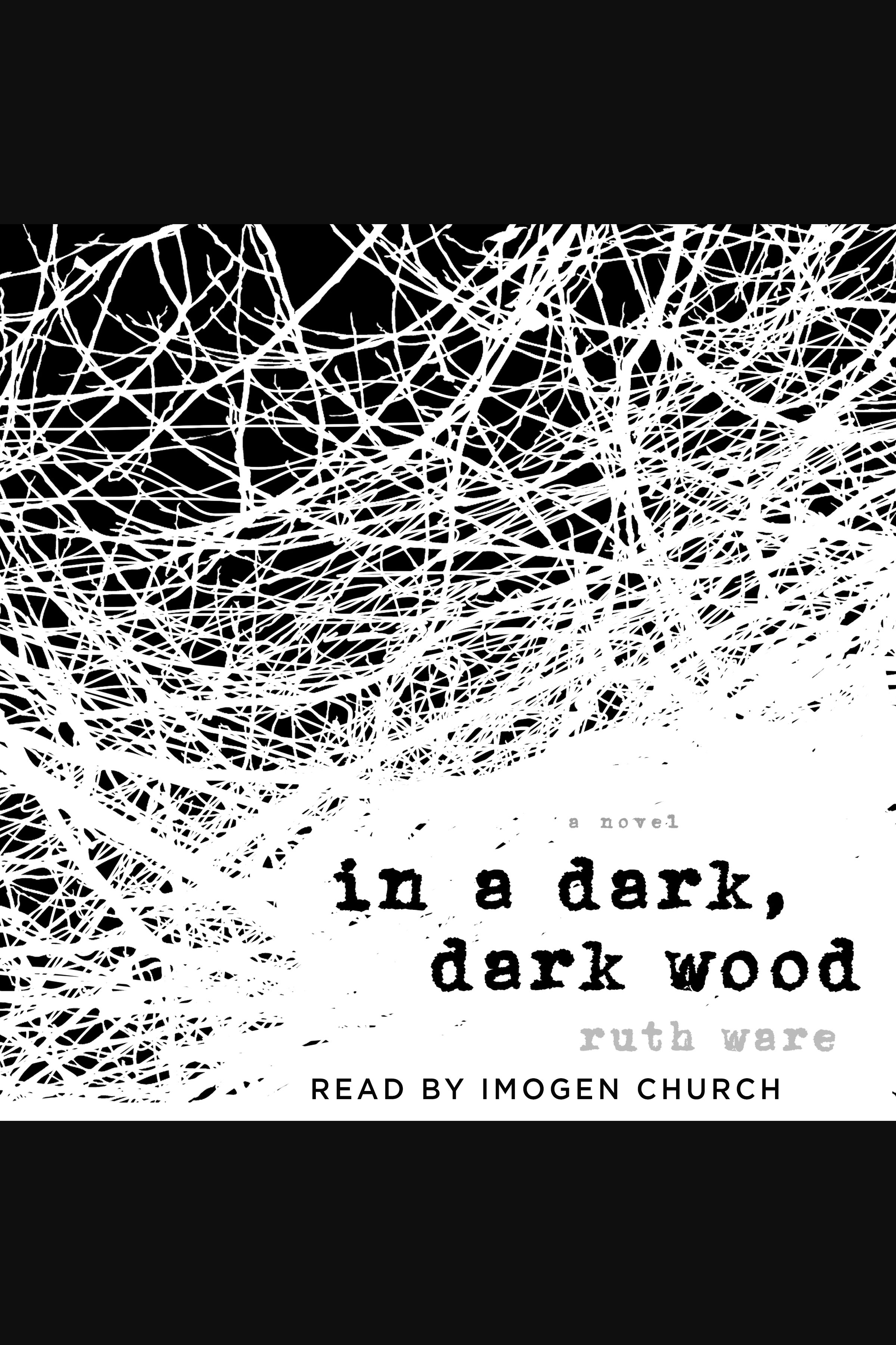In a dark, dark wood cover image