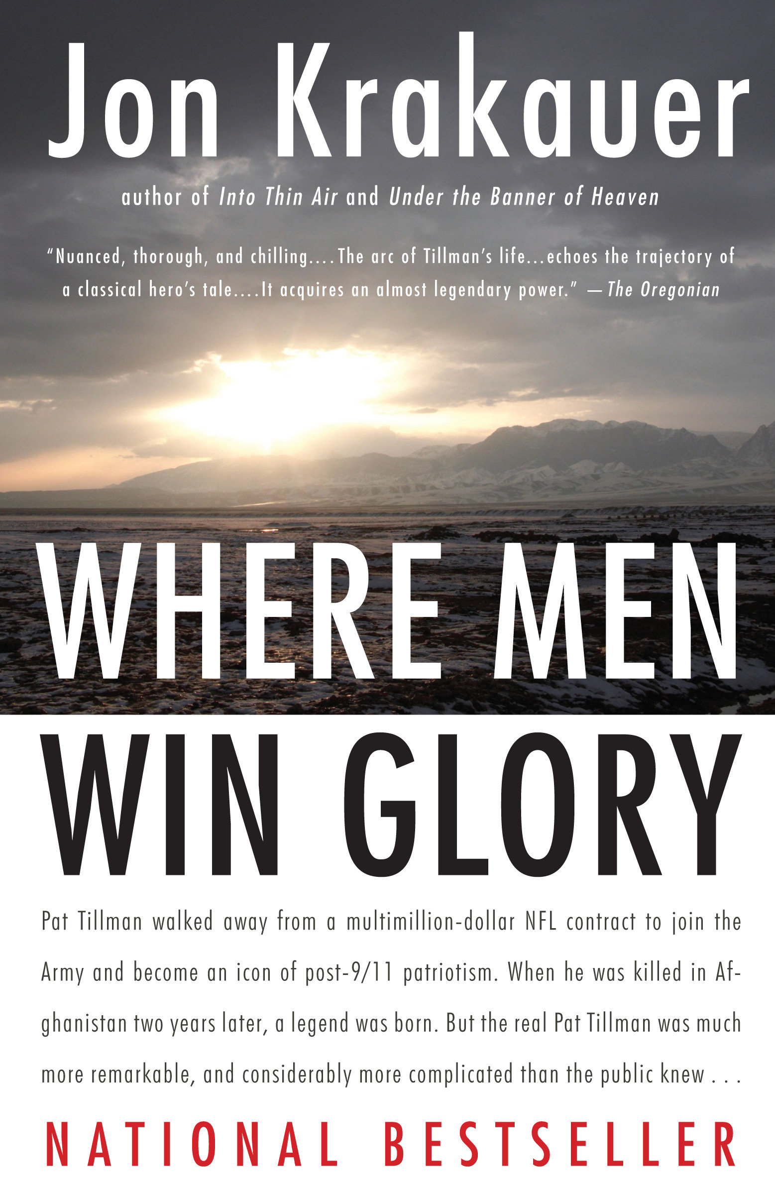 Where men win glory the odyssey of Pat Tillman cover image