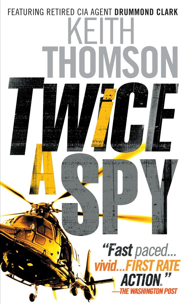 Twice a spy cover image