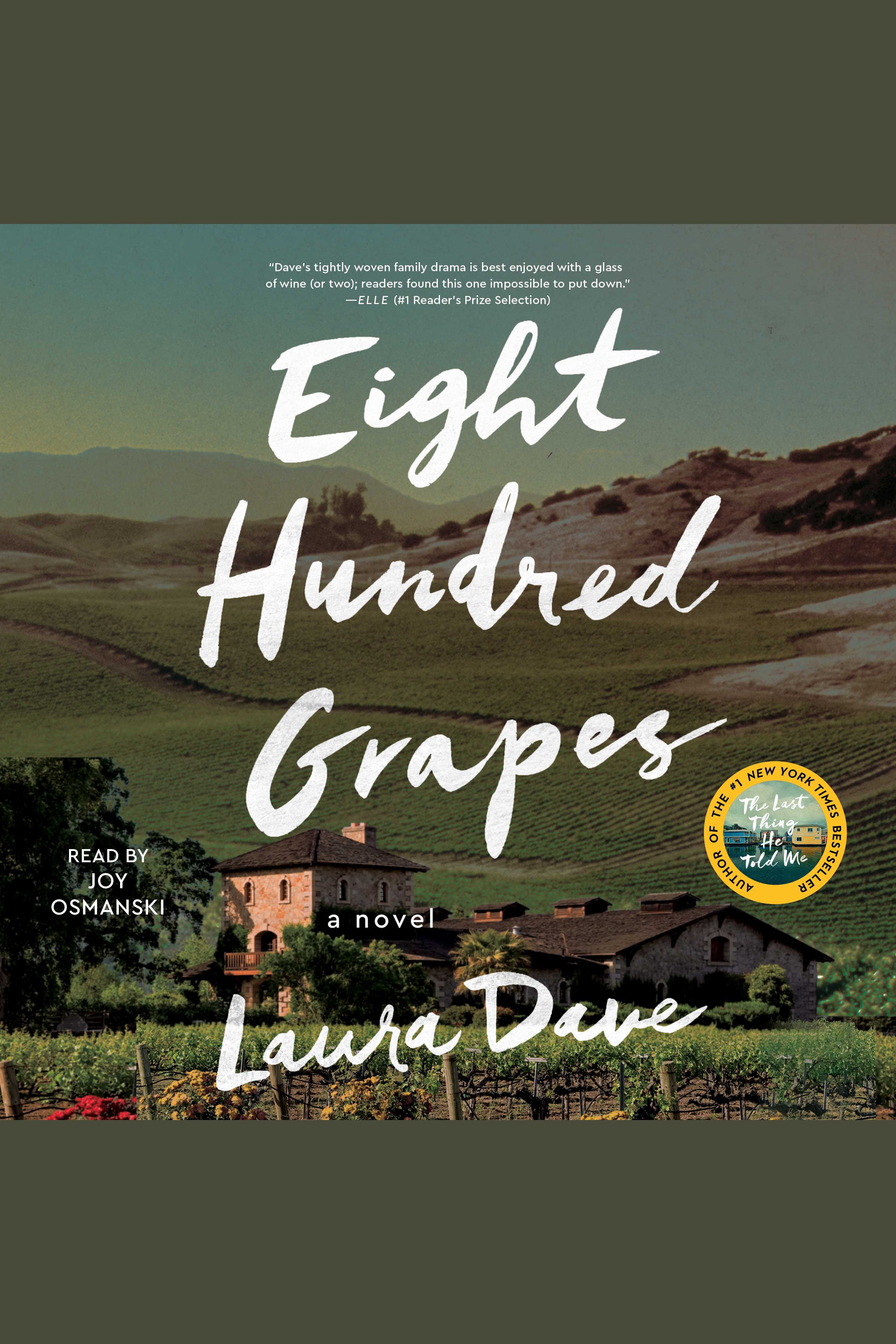 Image de couverture de Eight Hundred Grapes [electronic resource] : A Novel