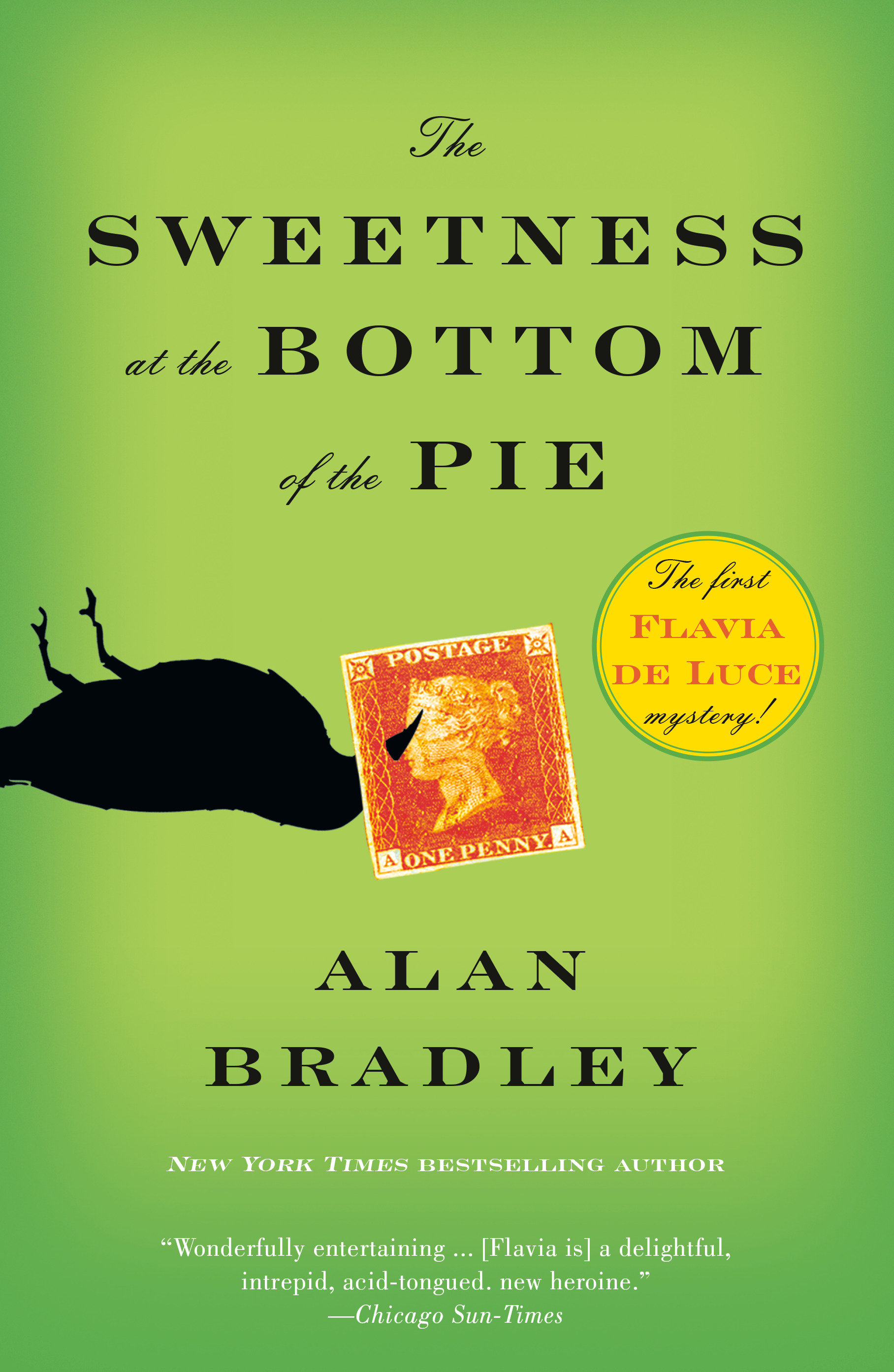 Cover image for The Sweetness at the Bottom of the Pie [electronic resource] : A Flavia de Luce Novel