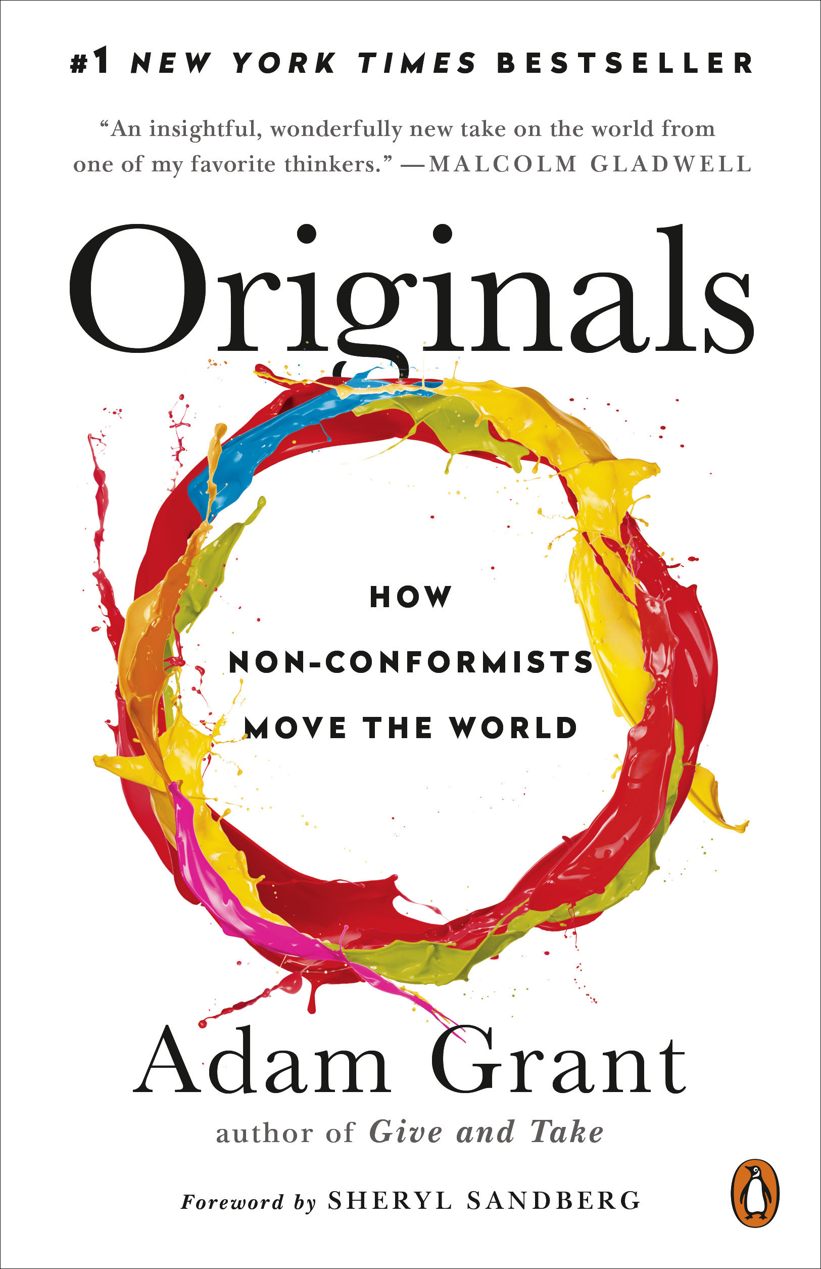 Cover image for Originals [electronic resource] : How Non-Conformists Move the World