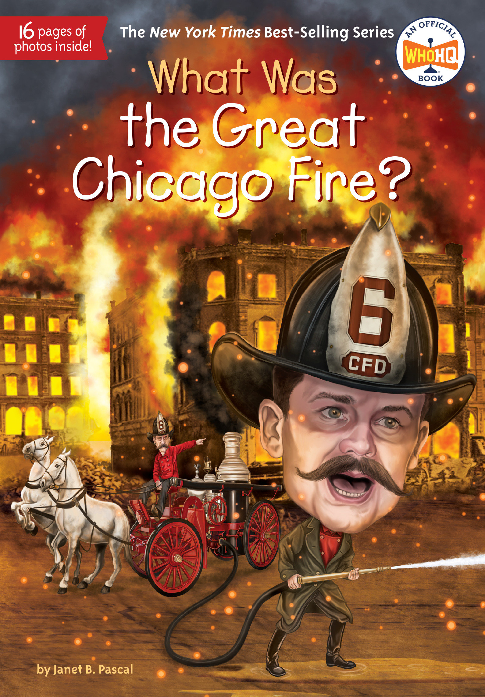 What was the Great Chicago Fire? cover image