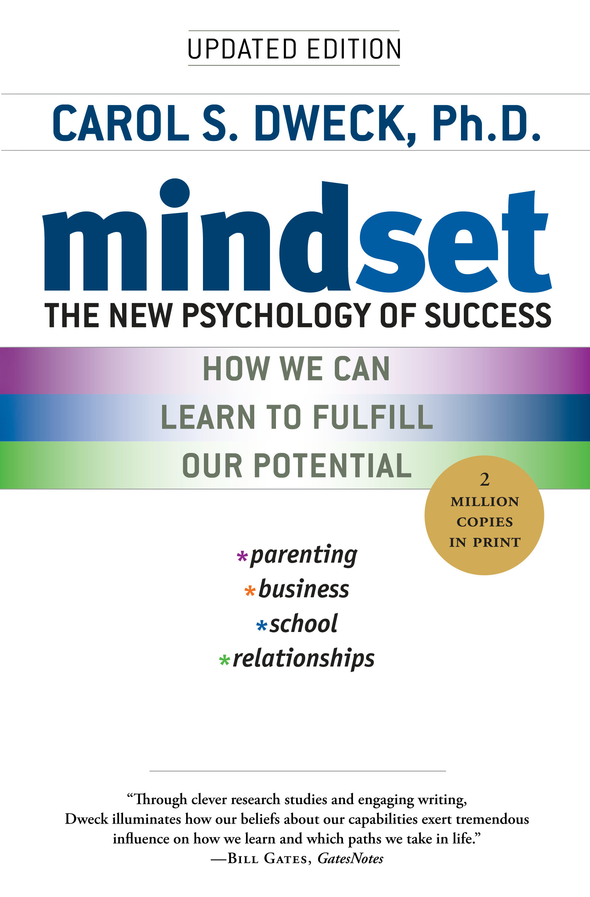 Mindset The New Psychology of Success cover image