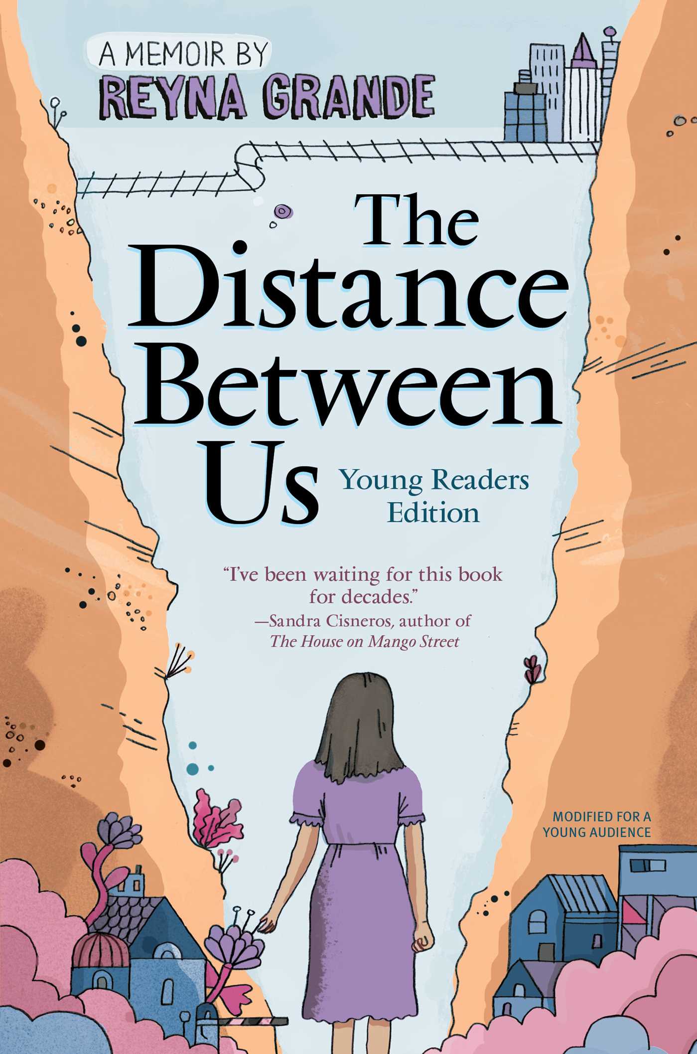 Cover image for The Distance Between Us [electronic resource] : Young Reader Edition