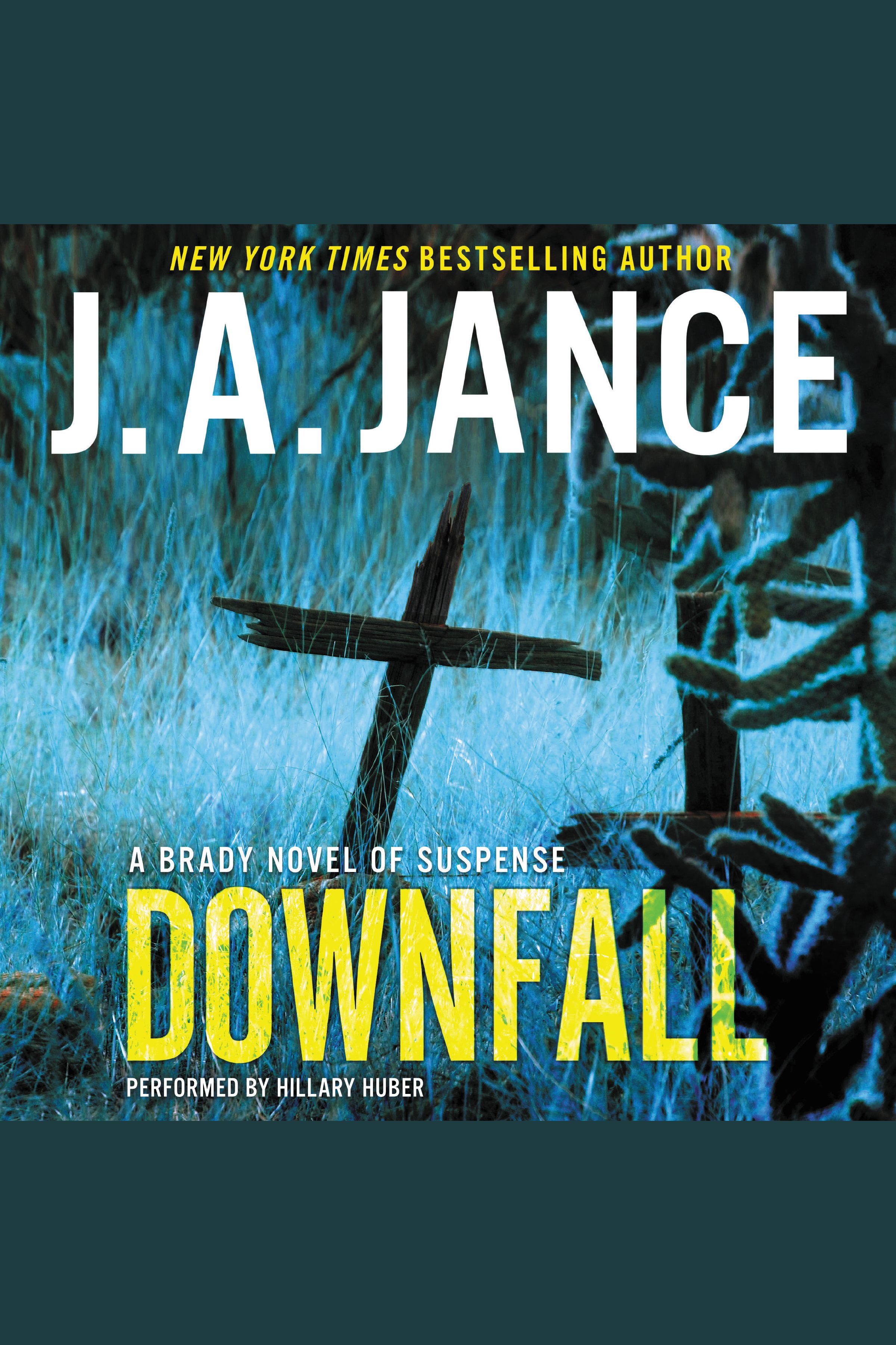 Cover image for Downfall [electronic resource] : A Brady Novel of Suspense