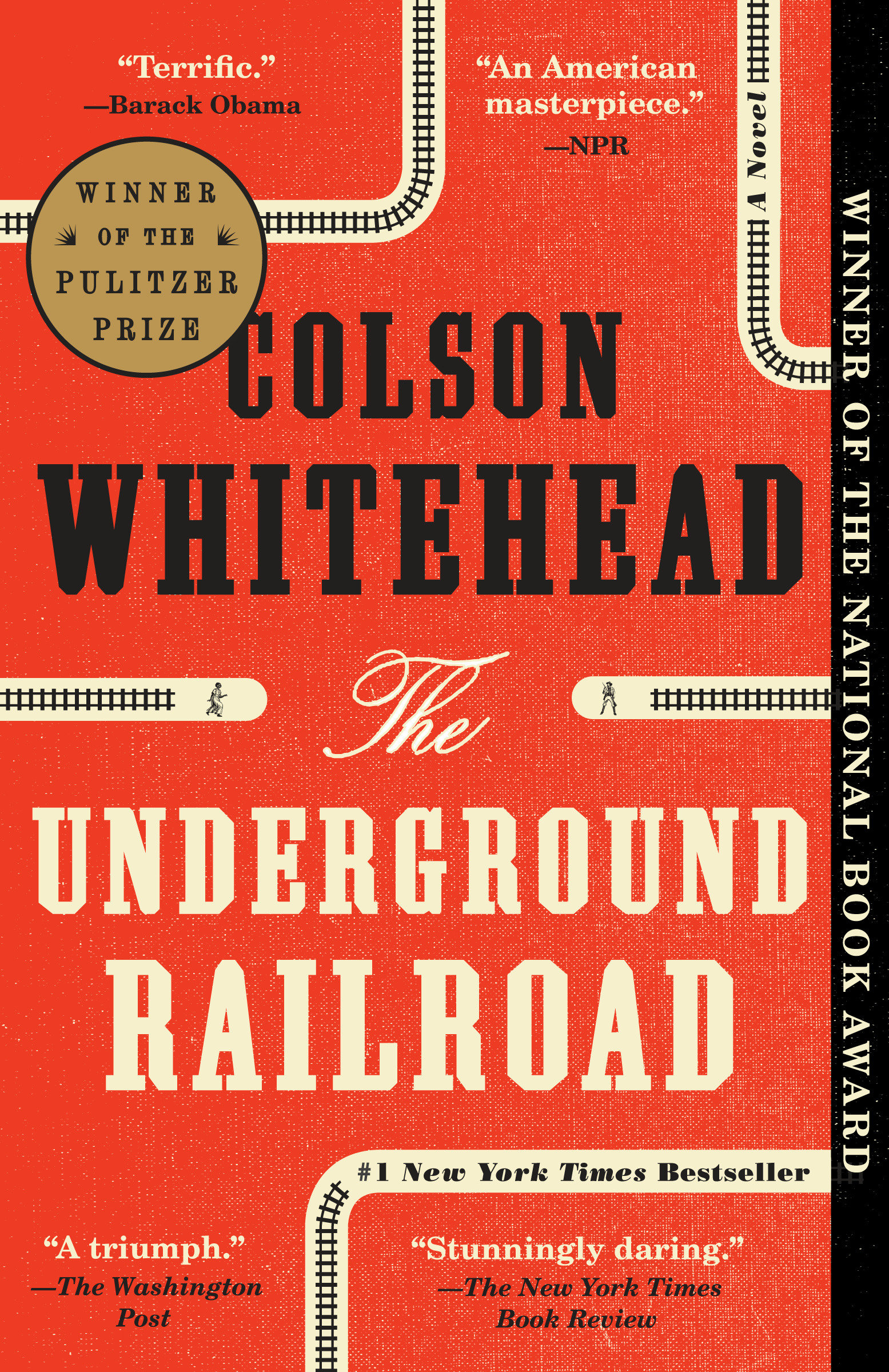Umschlagbild für The Underground Railroad (Pulitzer Prize Winner) (National Book Award Winner) (Oprah's Book Club) [electronic resource] : A Novel