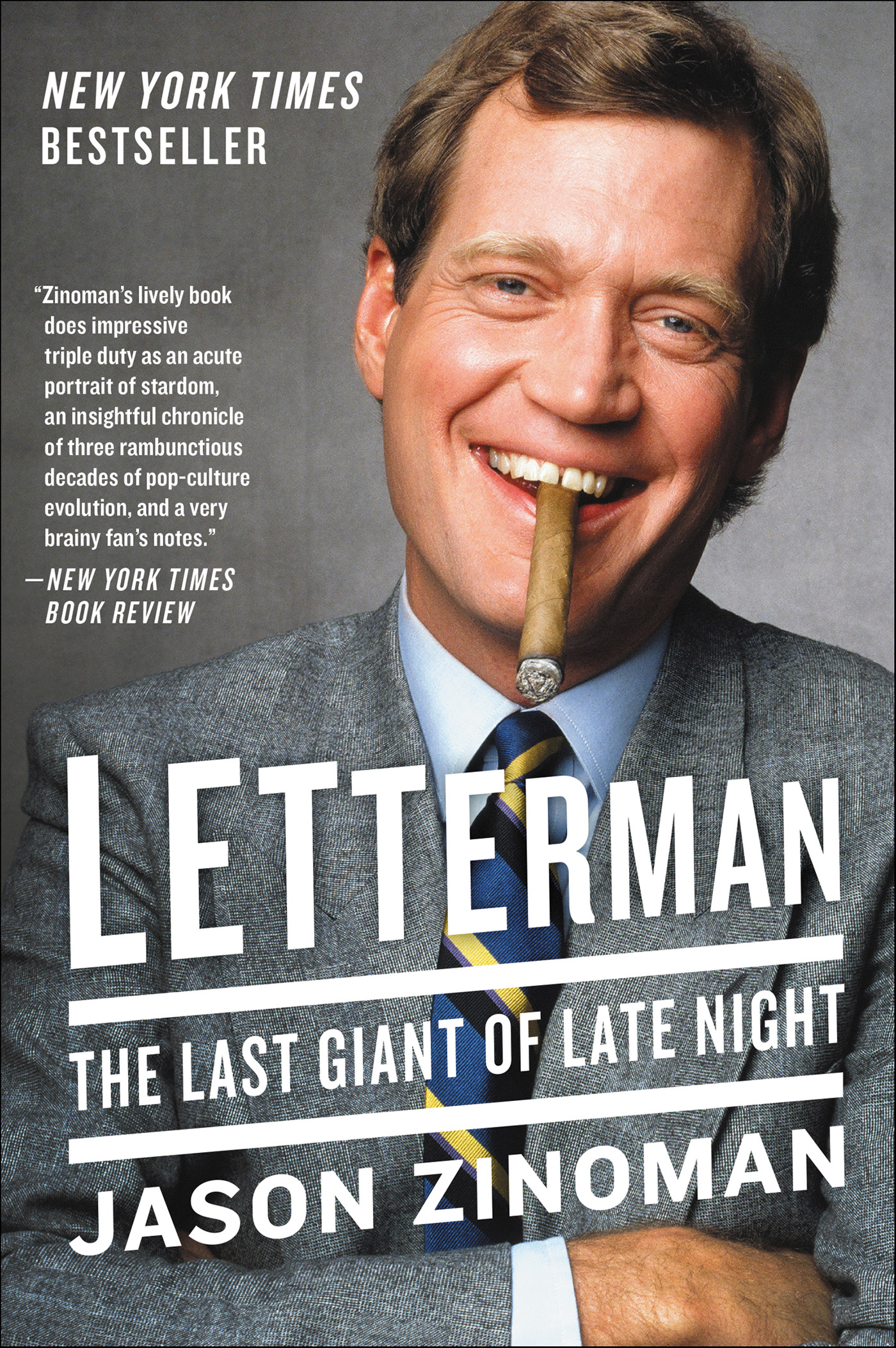 Imagen de portada para Letterman [electronic resource] : The Last Giant of Late Night