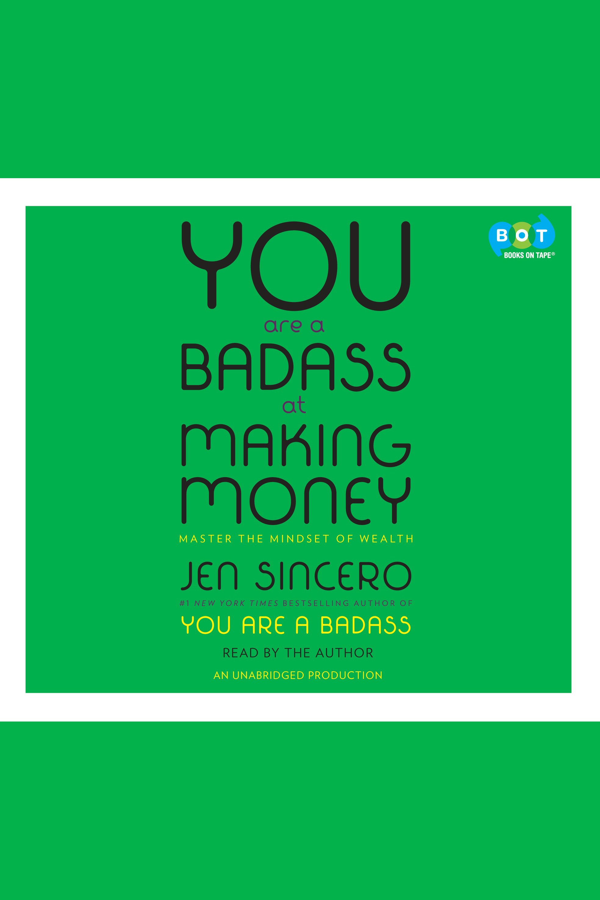 You are a badass at making money master the mindset of wealth cover image