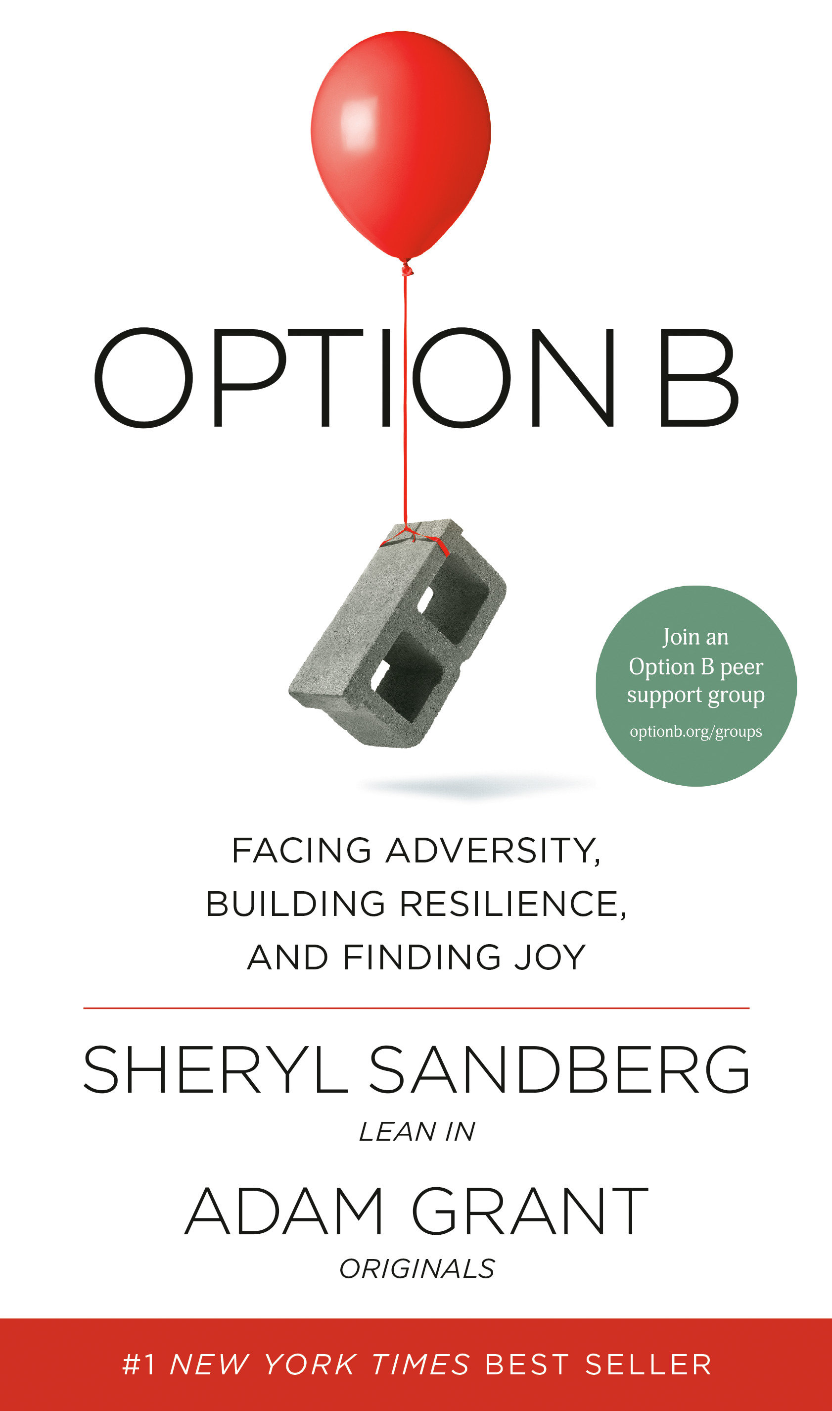 Cover image for Option B [electronic resource] : Facing Adversity, Building Resilience, and Finding Joy