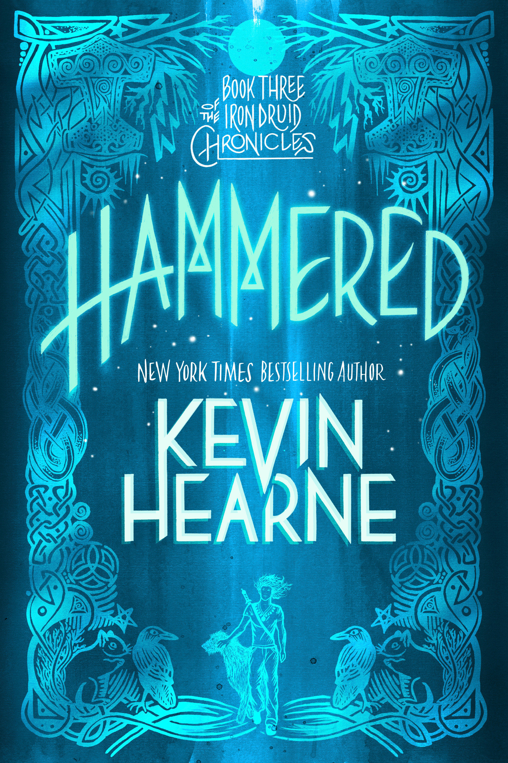 Umschlagbild für Hammered (with bonus short story) [electronic resource] : Book Three of The Iron Druid Chronicles