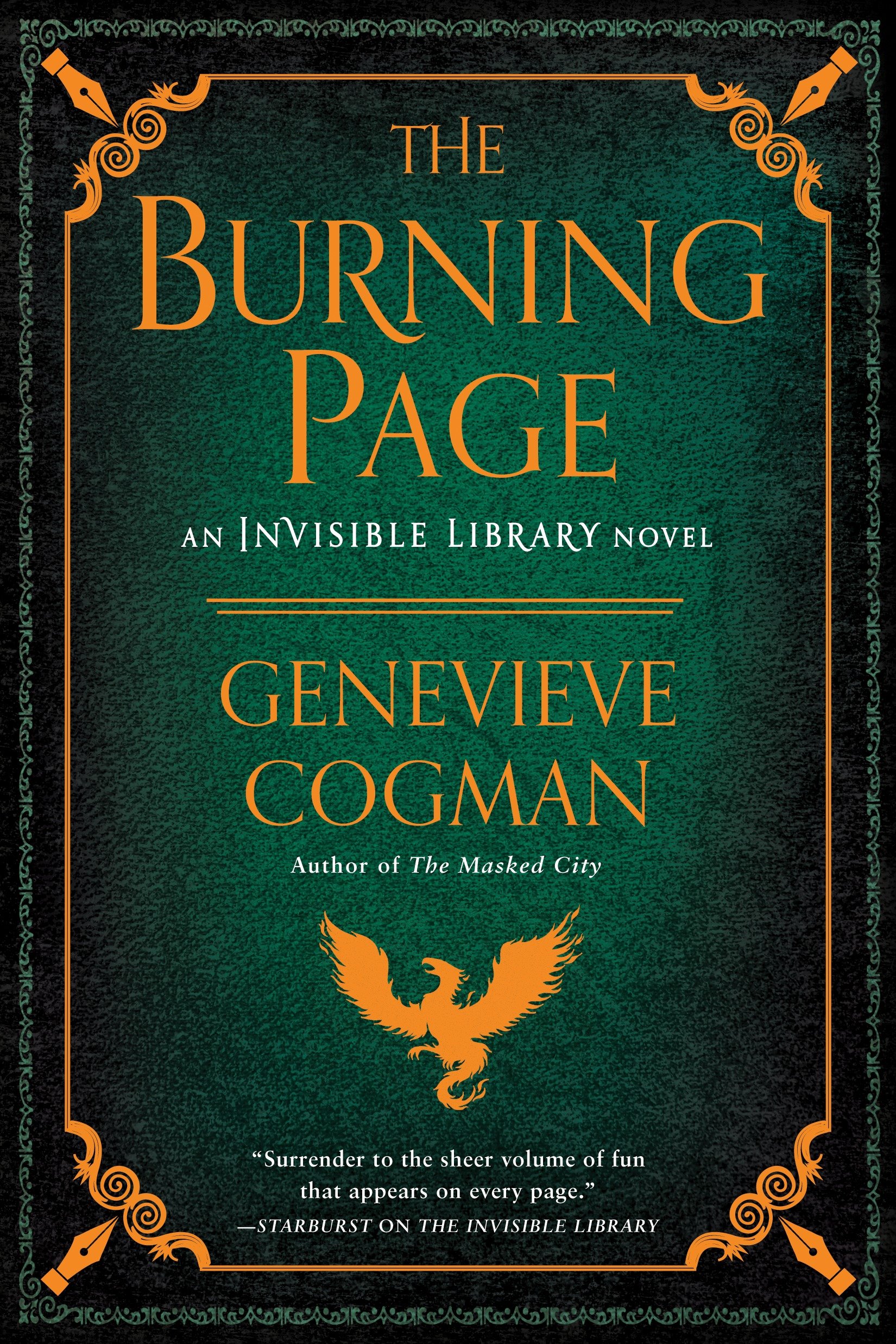 Cover image for The Burning Page [electronic resource] :