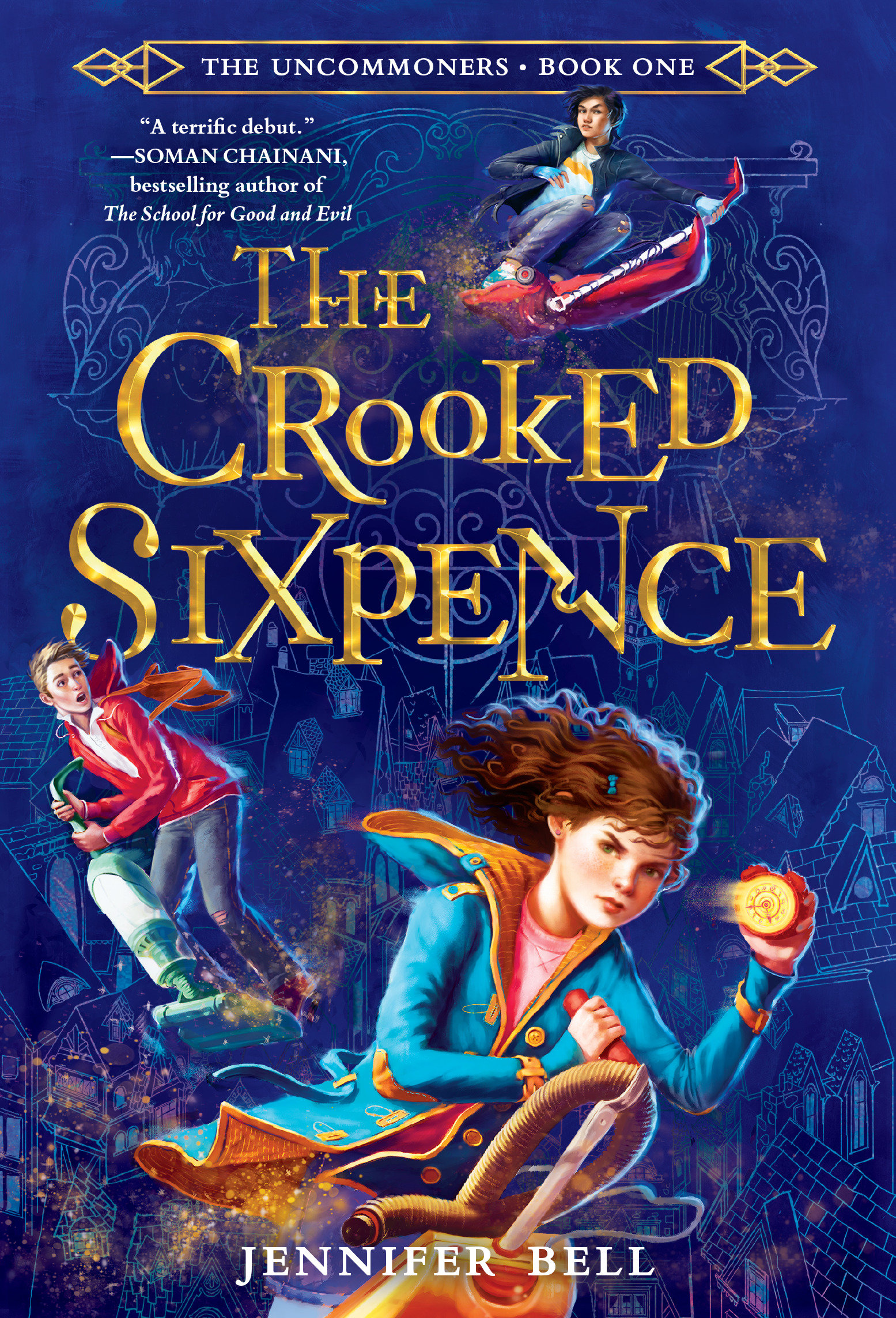 Cover image for The Uncommoners #1: The Crooked Sixpence [electronic resource] :