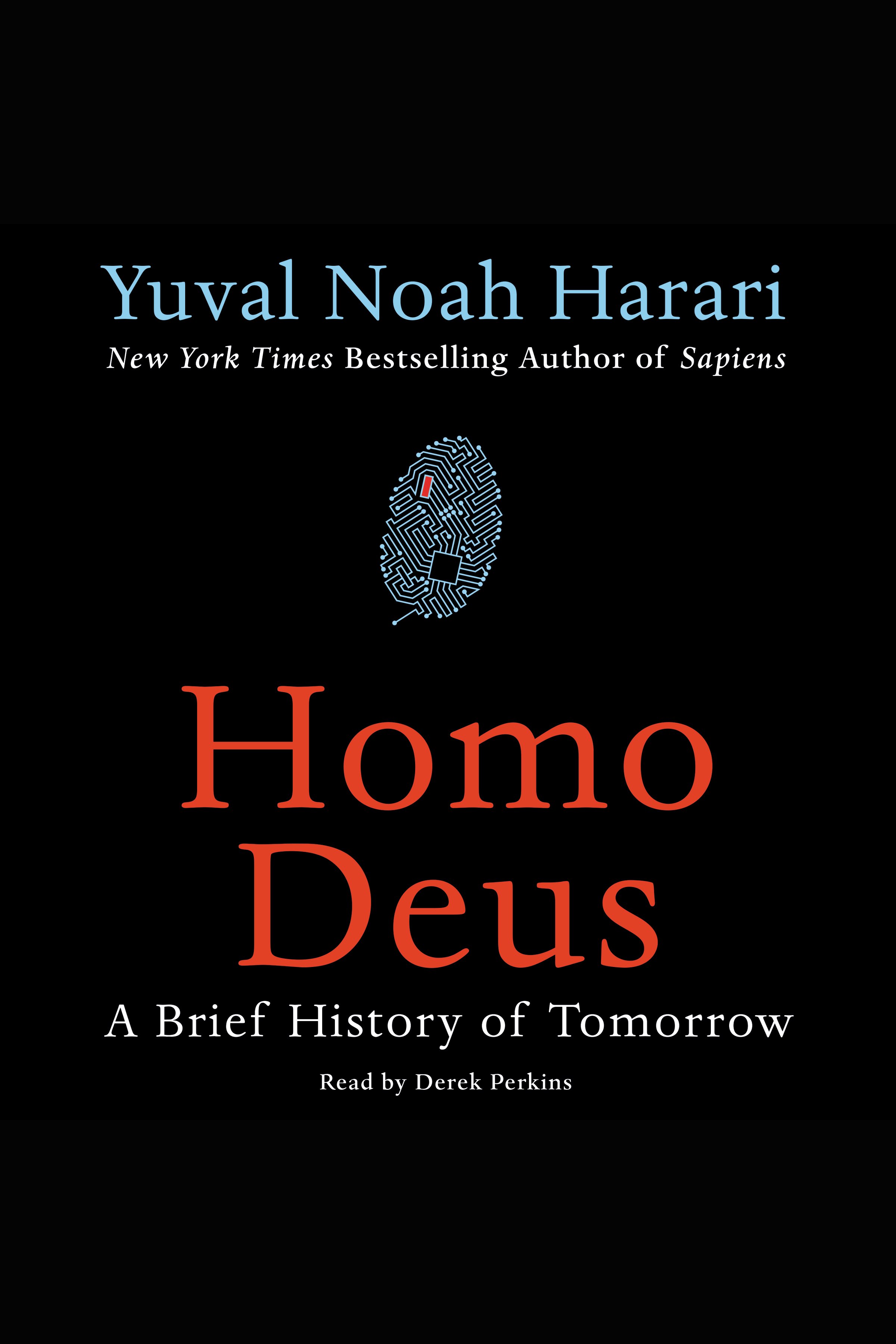 Homo deus a brief history of tomorrow cover image