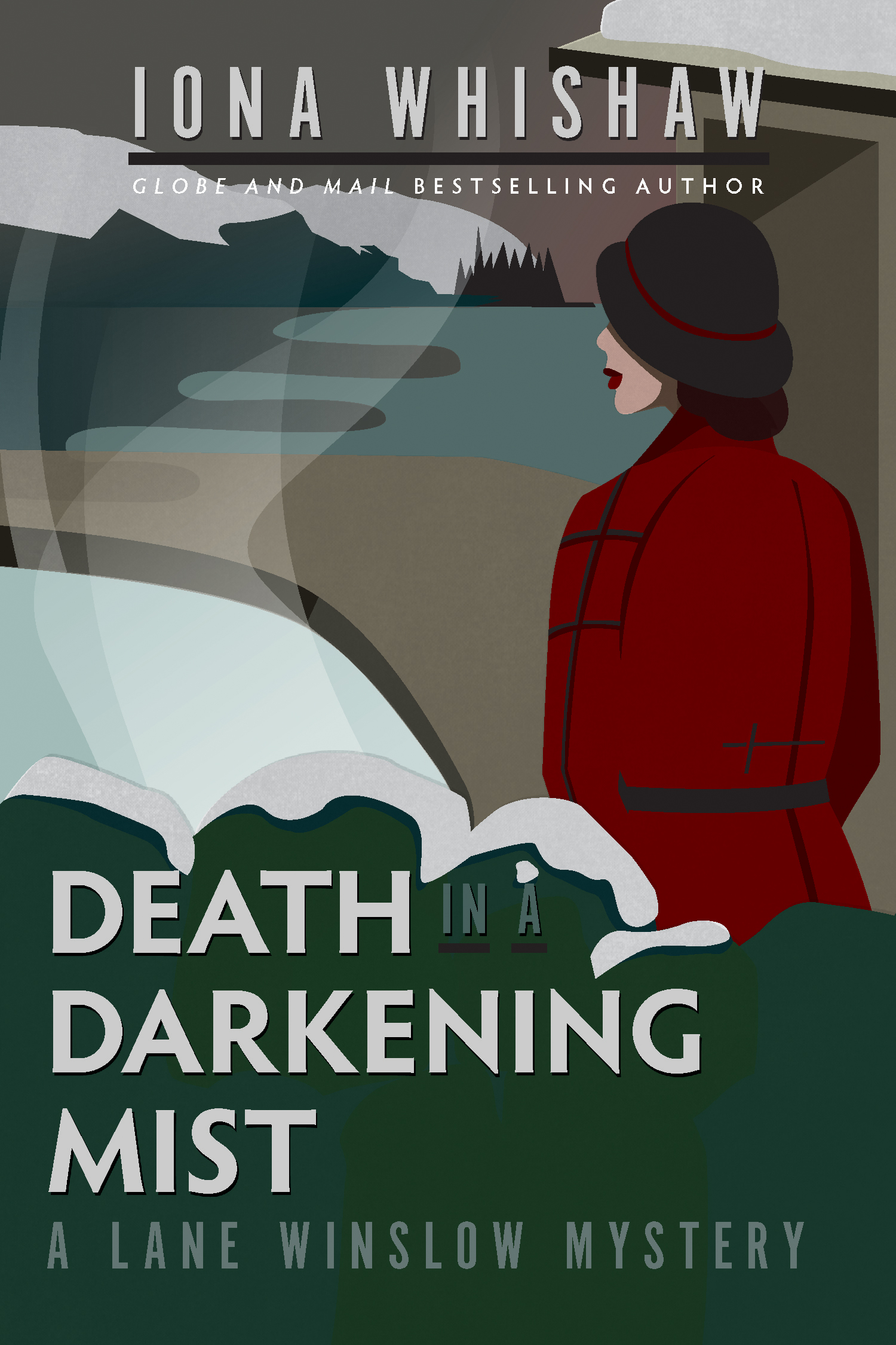 Cover Image of Death in a Darkening Mist