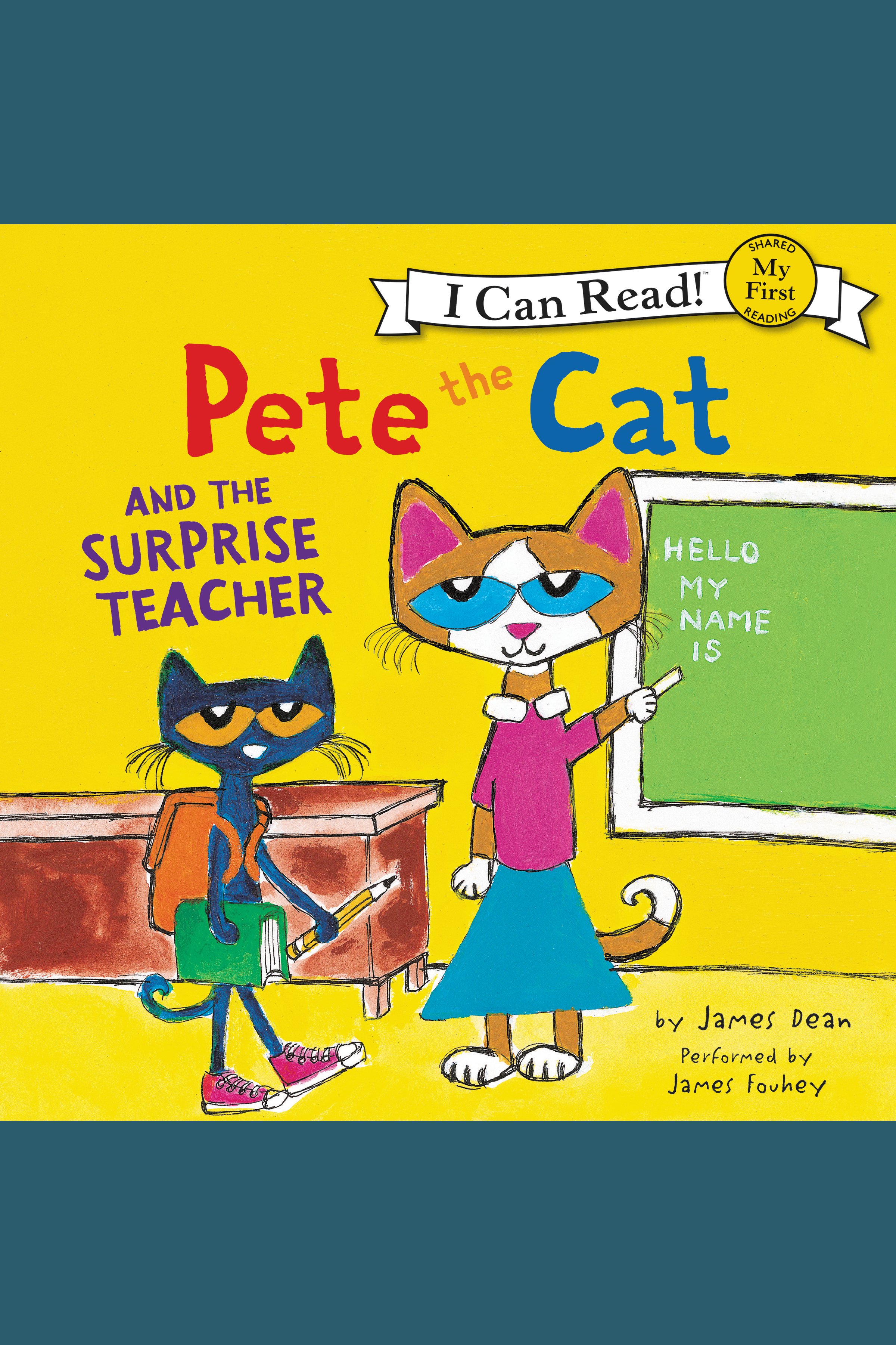 Pete the Cat and the Surprise Teacher cover image