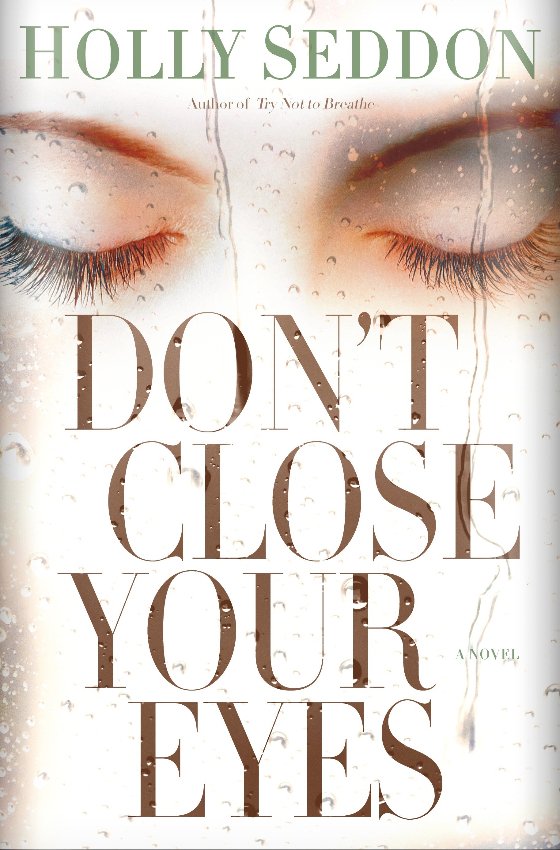 Cover image for Don't Close Your Eyes [electronic resource] : A Novel