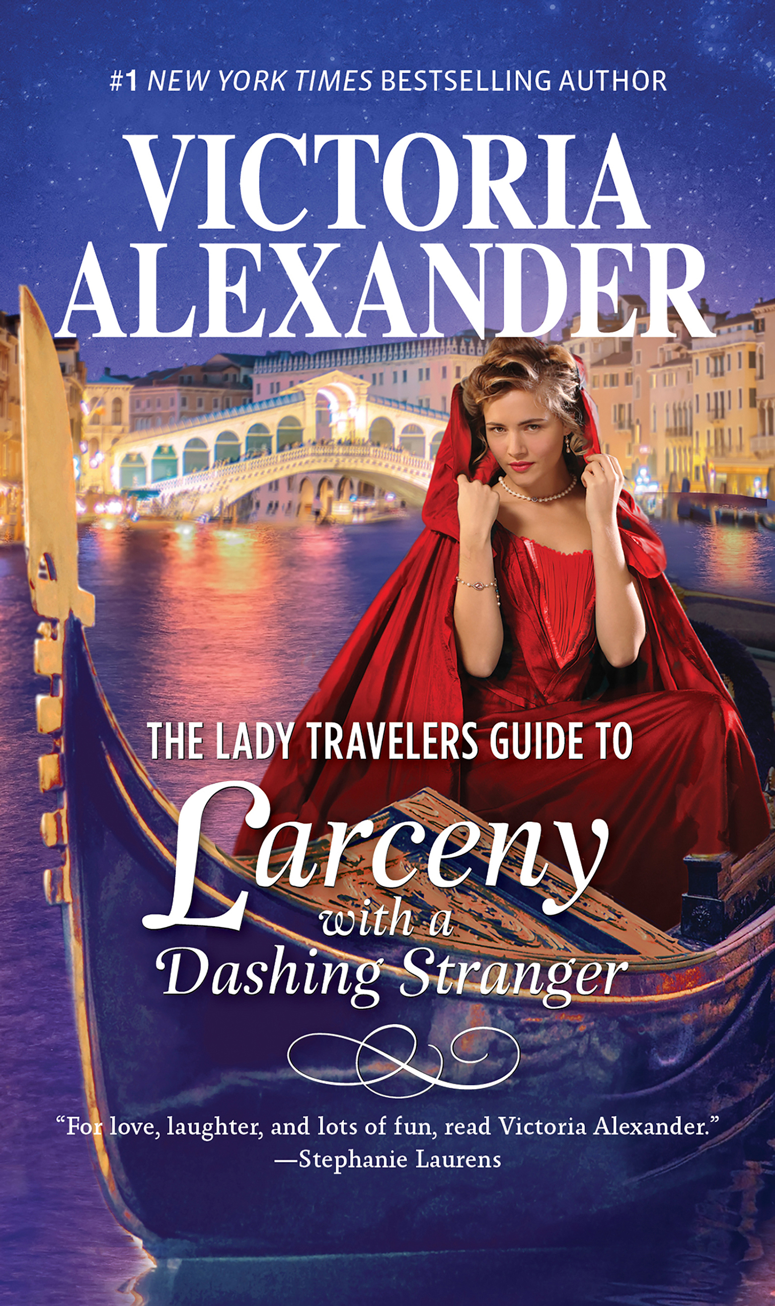 Cover image for The Lady Travelers Guide to Larceny with a Dashing Stranger [electronic resource] : A Novel