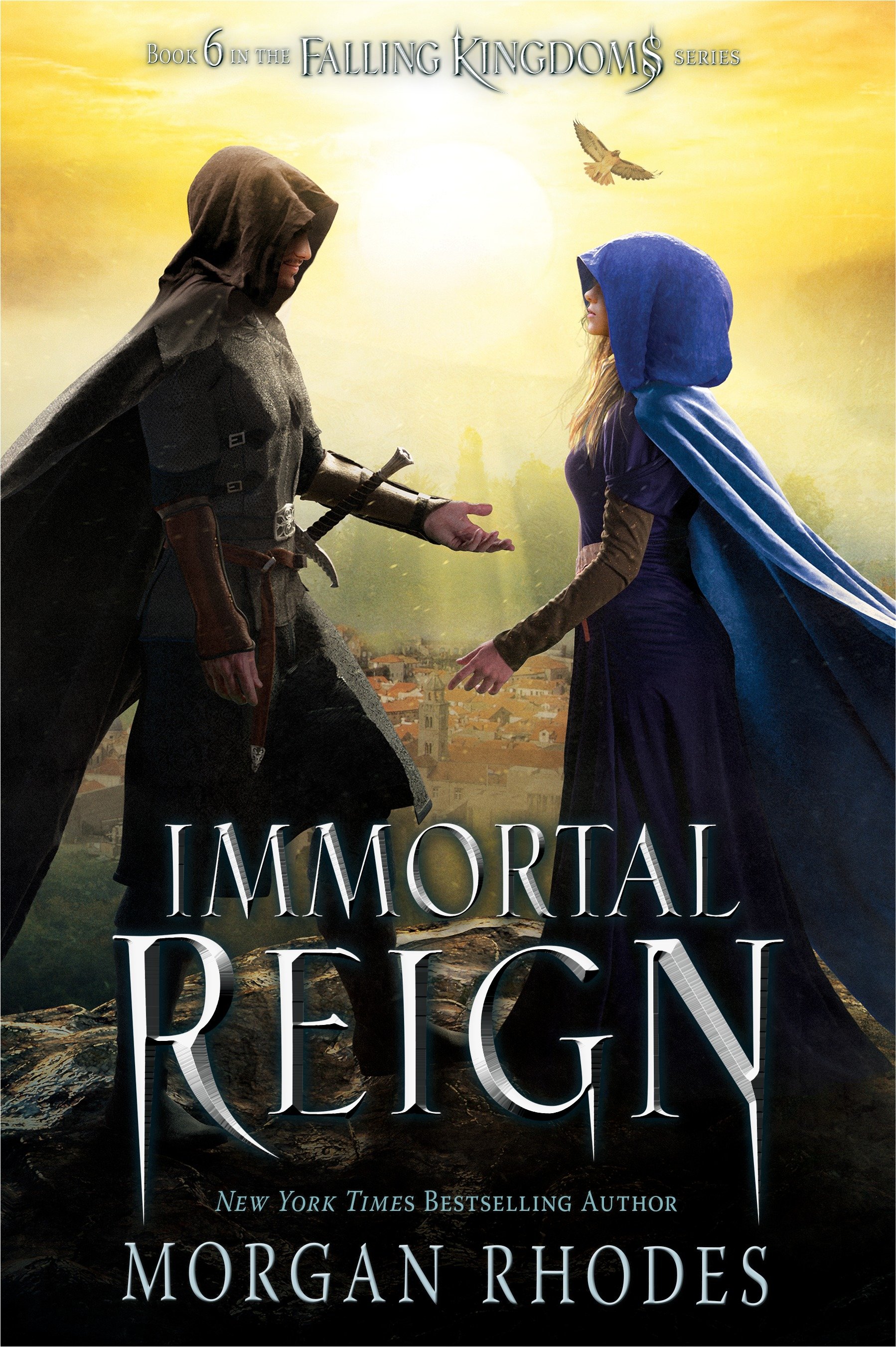 Immortal reign book 6 in the Falling kingdoms series cover image