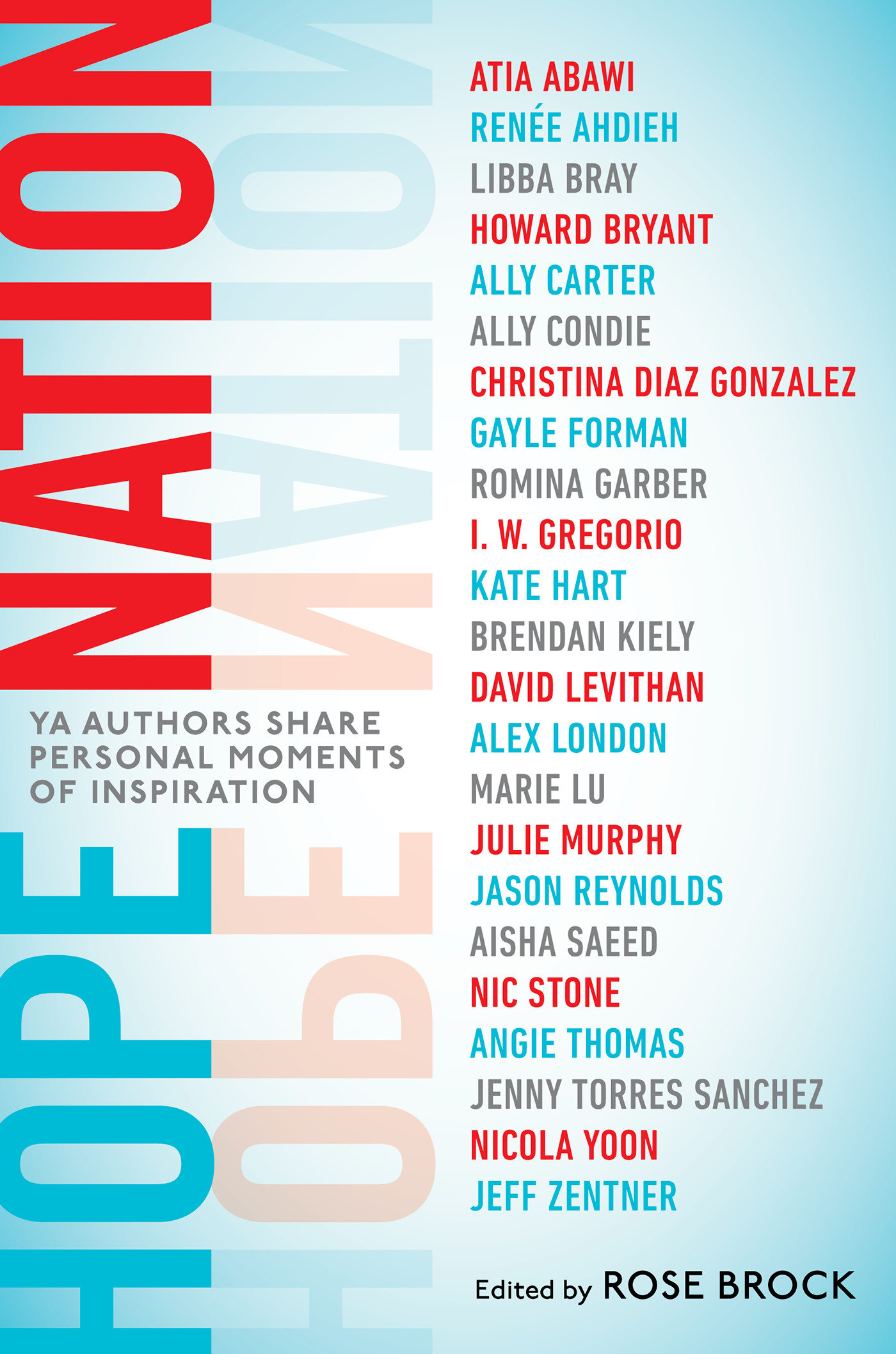 Hope nation YA authors share personal moments of inspiration cover image