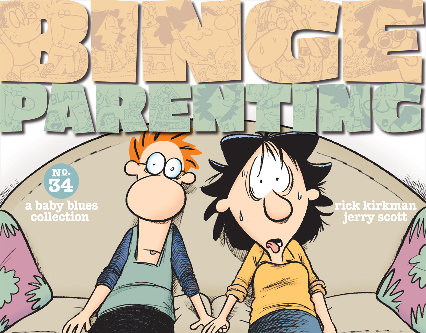 BINGE PARENTING A Baby Blues Collection cover image
