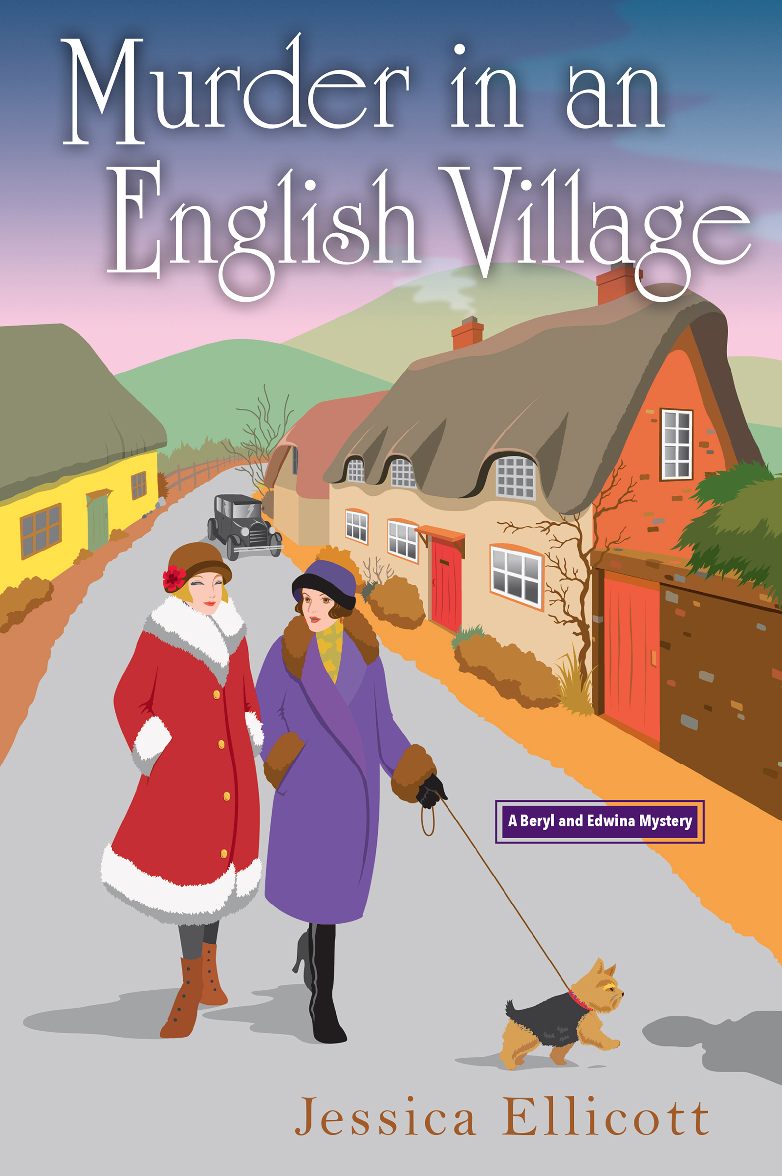 Murder in an English village cover image