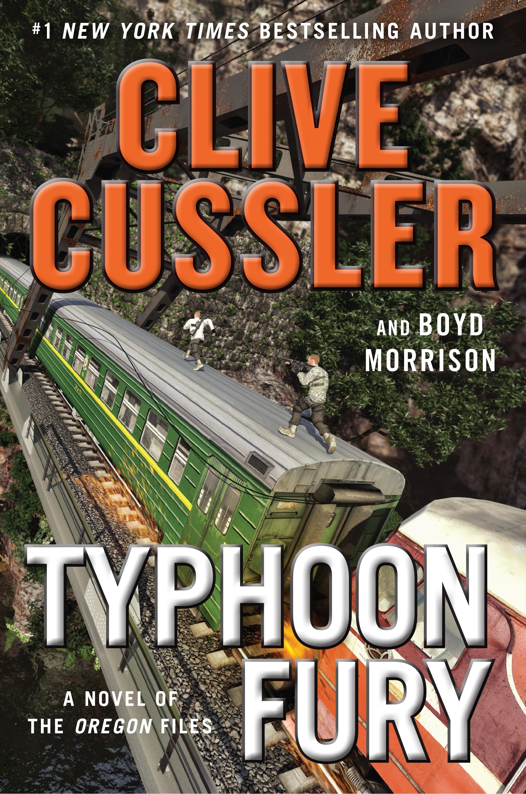 Typhoon fury a novel of the Oregon files cover image