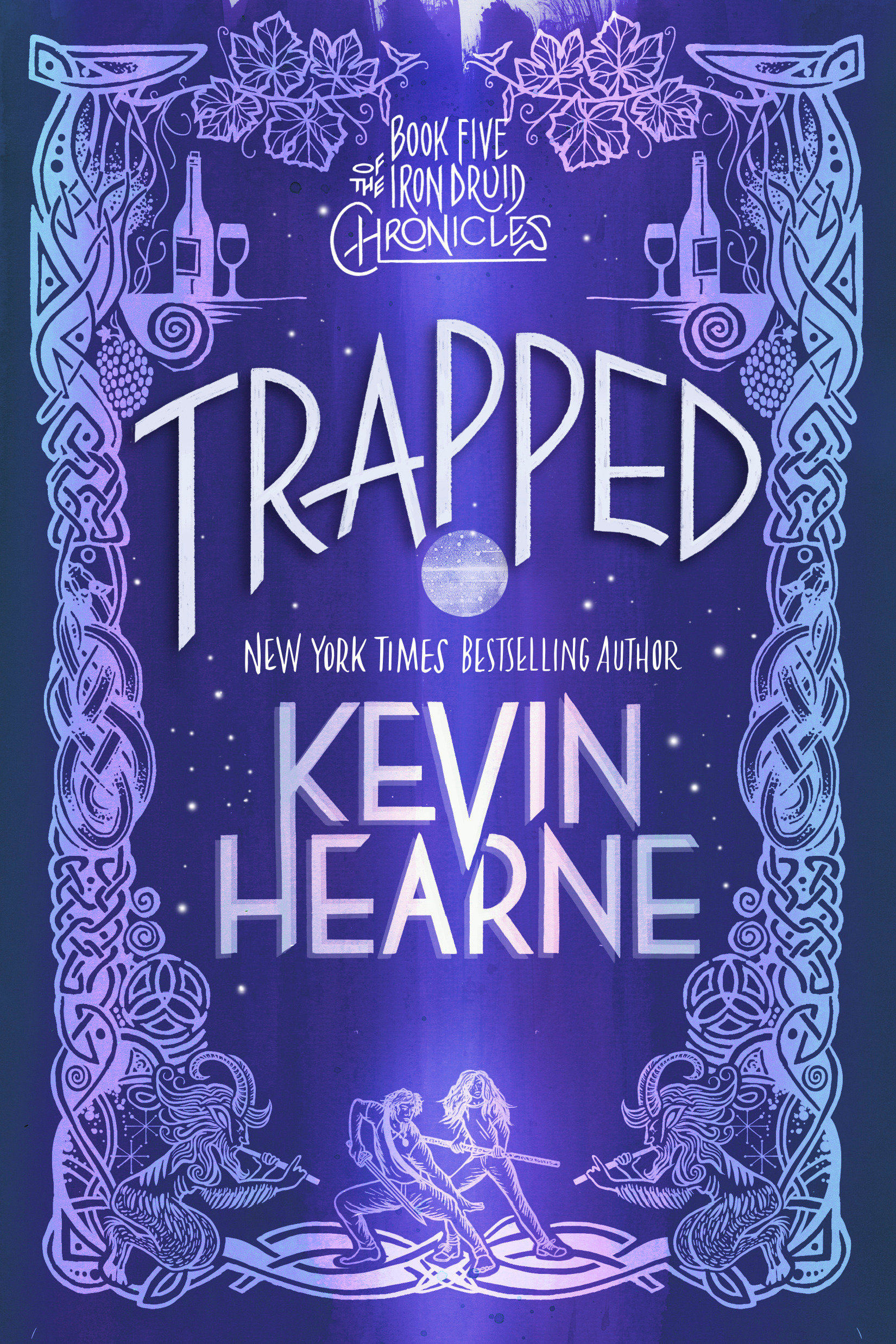 Cover image for Trapped [electronic resource] : The Iron Druid Chronicles, Book Five