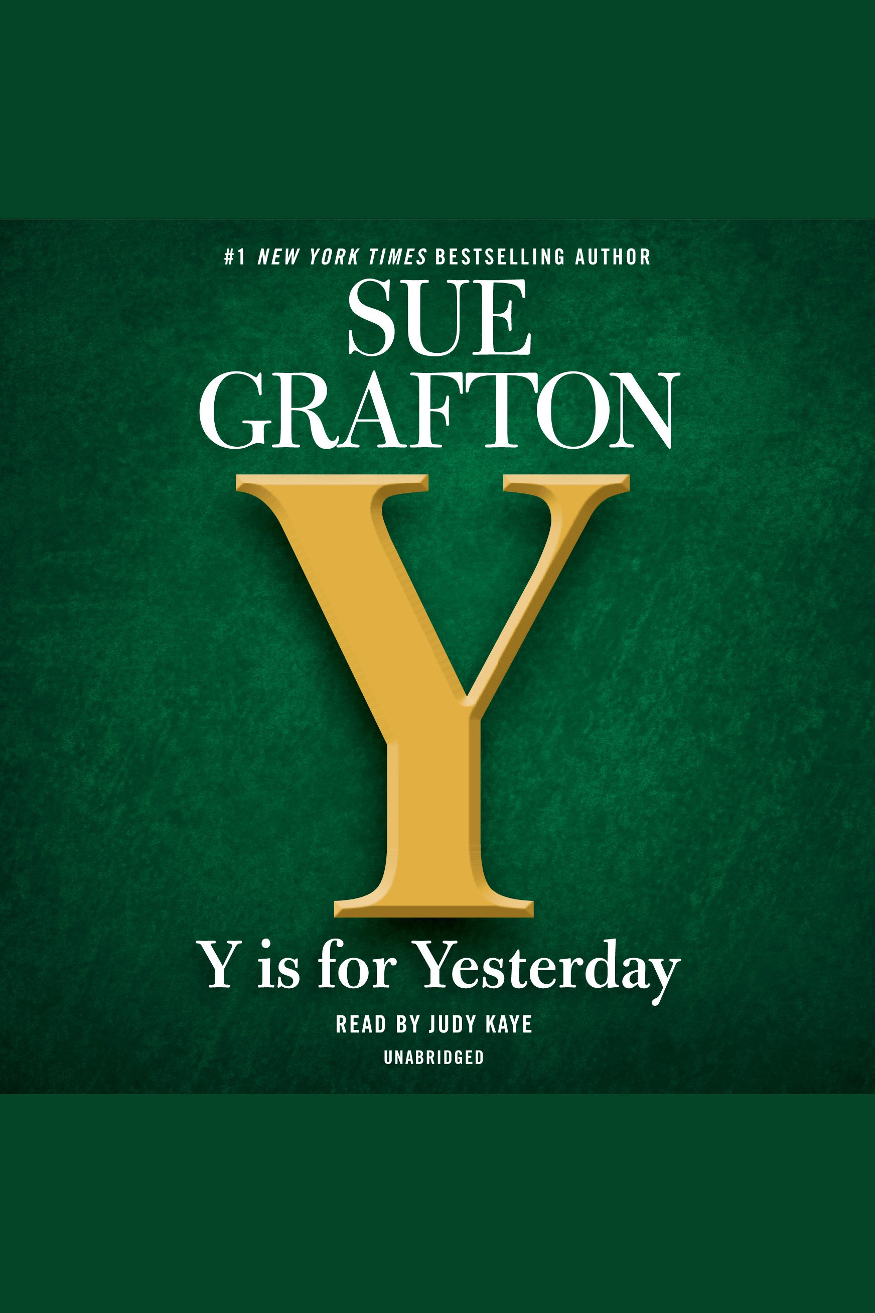 Y is for yesterday cover image