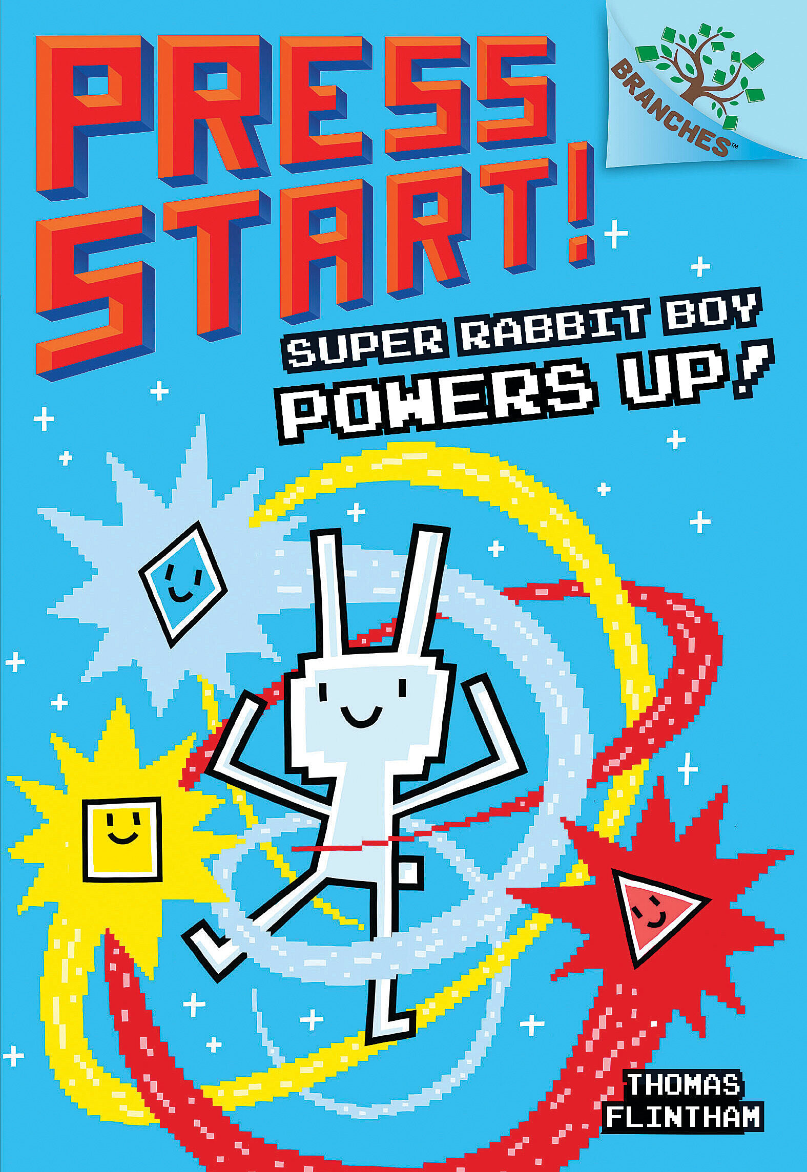 Super Rabbit Boy Powers Up! A Branches Book (Press Start! #2) A Branches Book cover image