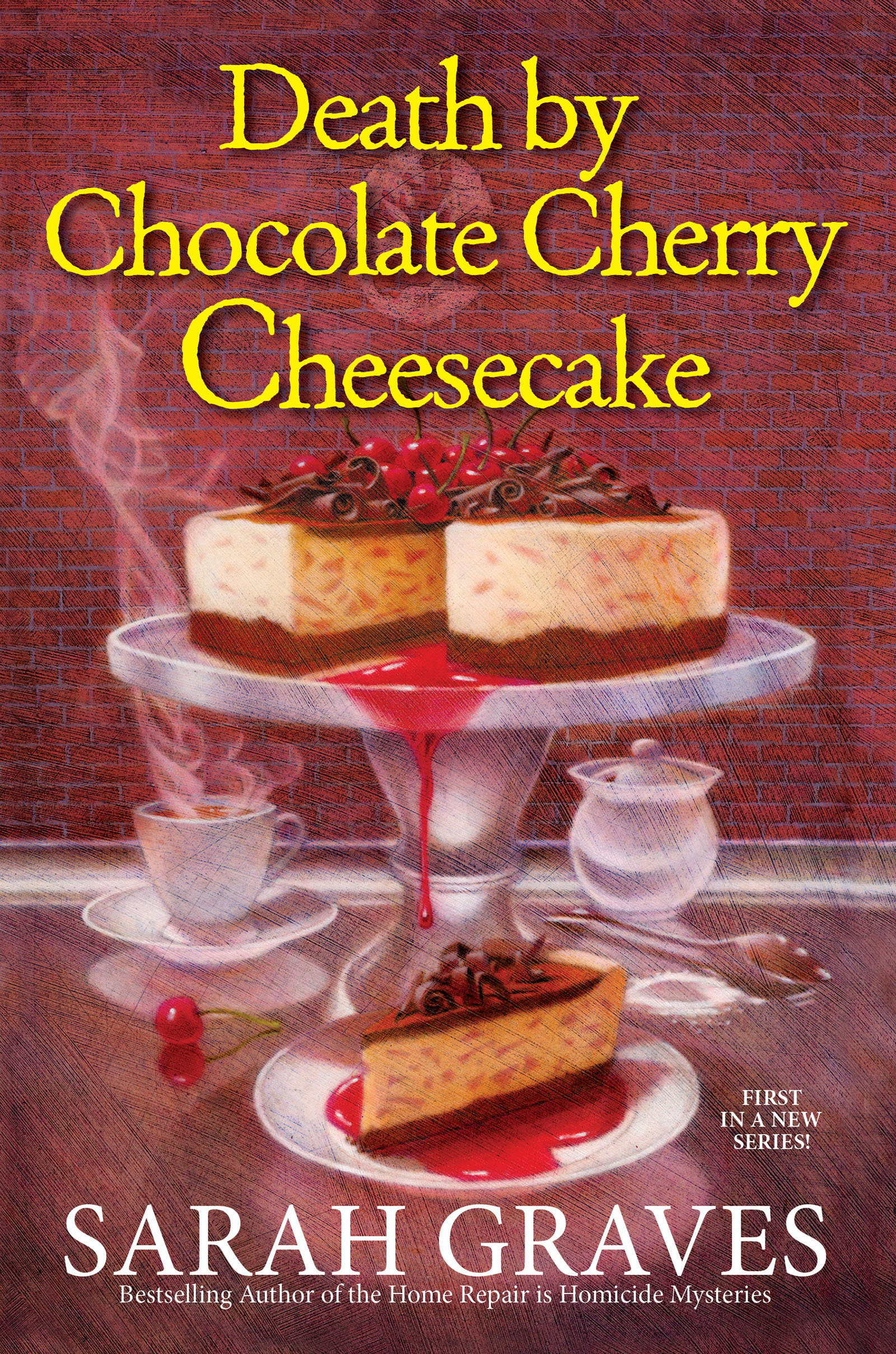 Cover image for Death by Chocolate Cherry Cheesecake [electronic resource] :