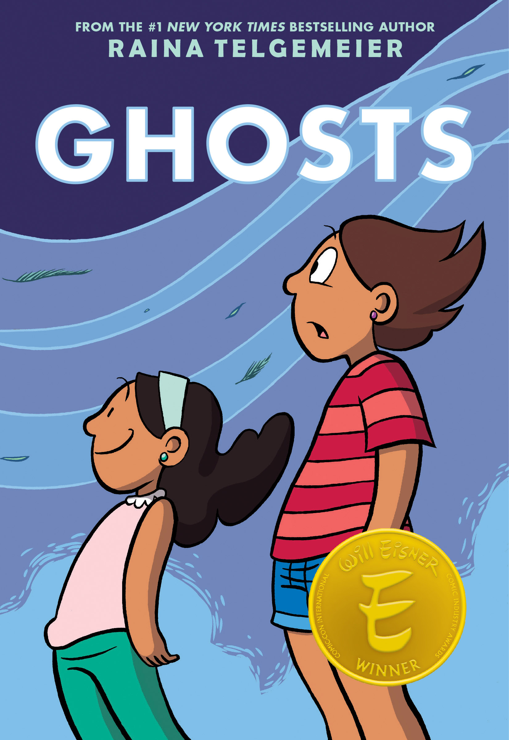 Cover image for Ghosts: A Graphic Novel [electronic resource] :