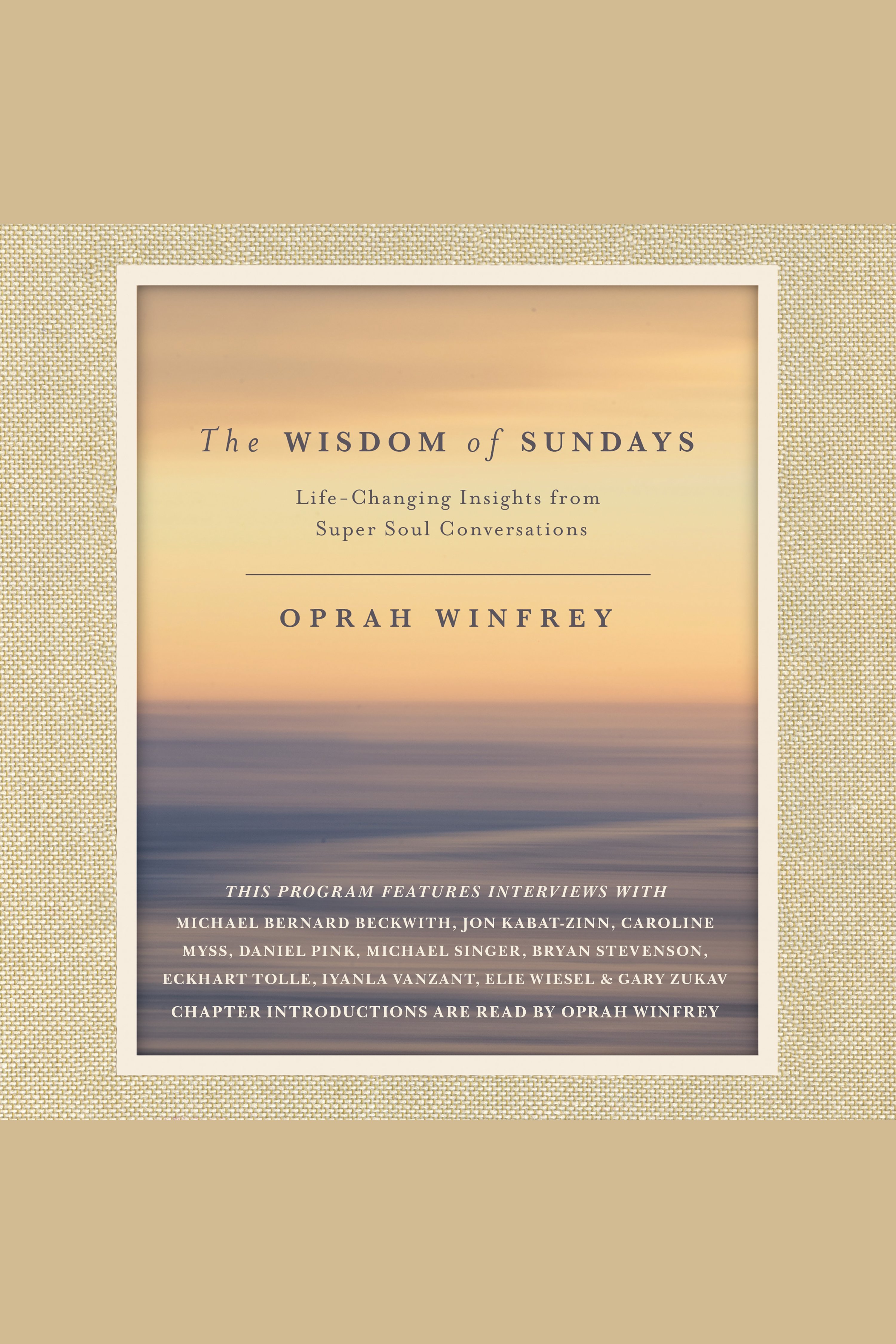 Umschlagbild für The Wisdom of Sundays [electronic resource] :