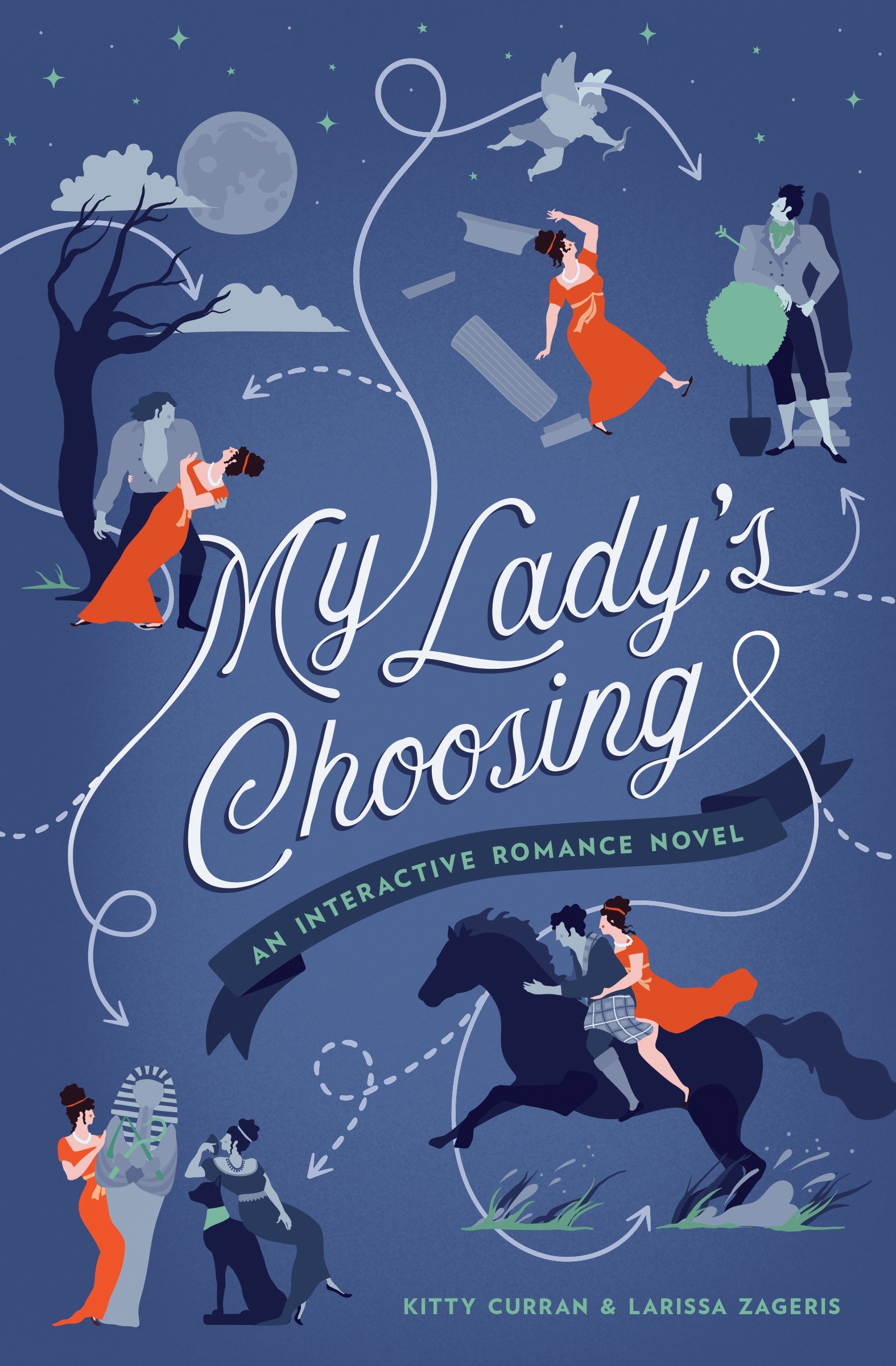 Cover image for My Lady's Choosing [electronic resource] : An Interactive Romance Novel
