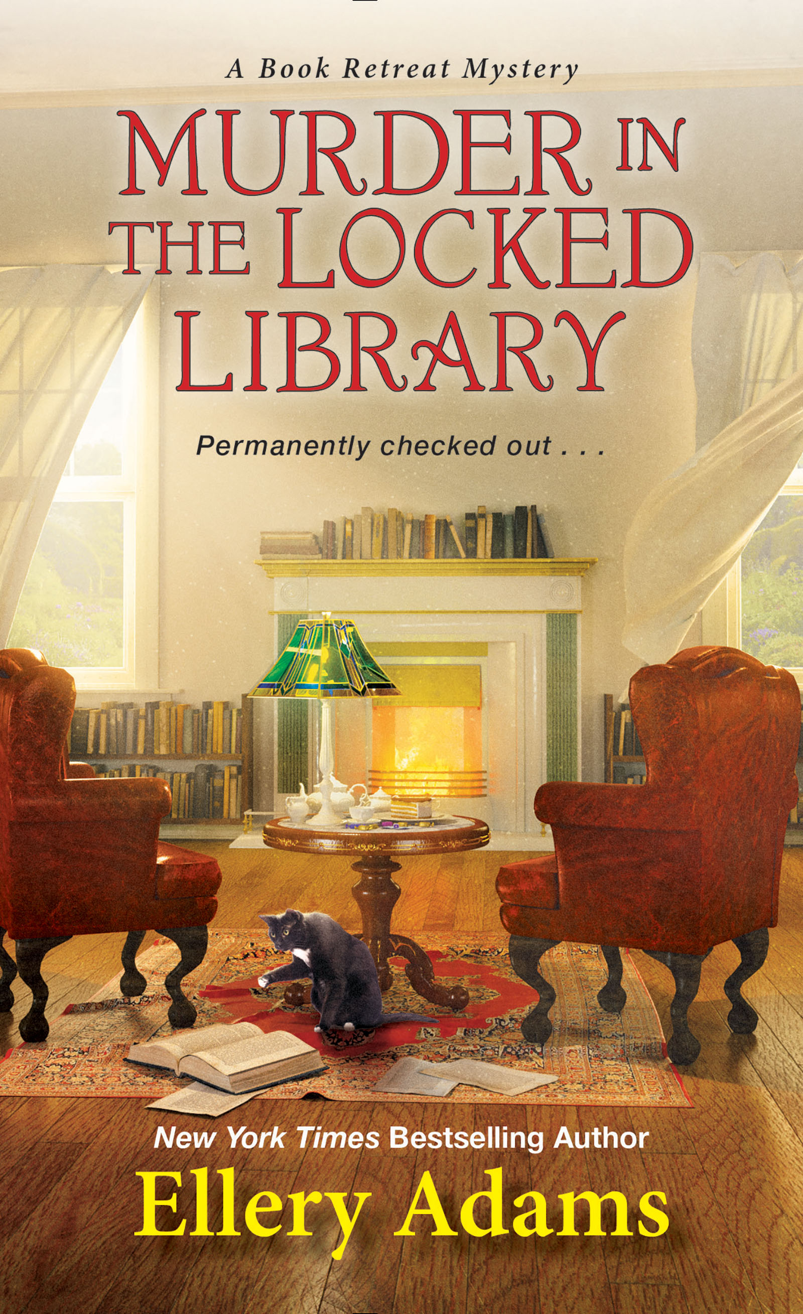 Cover image for Murder in the Locked Library [electronic resource] :