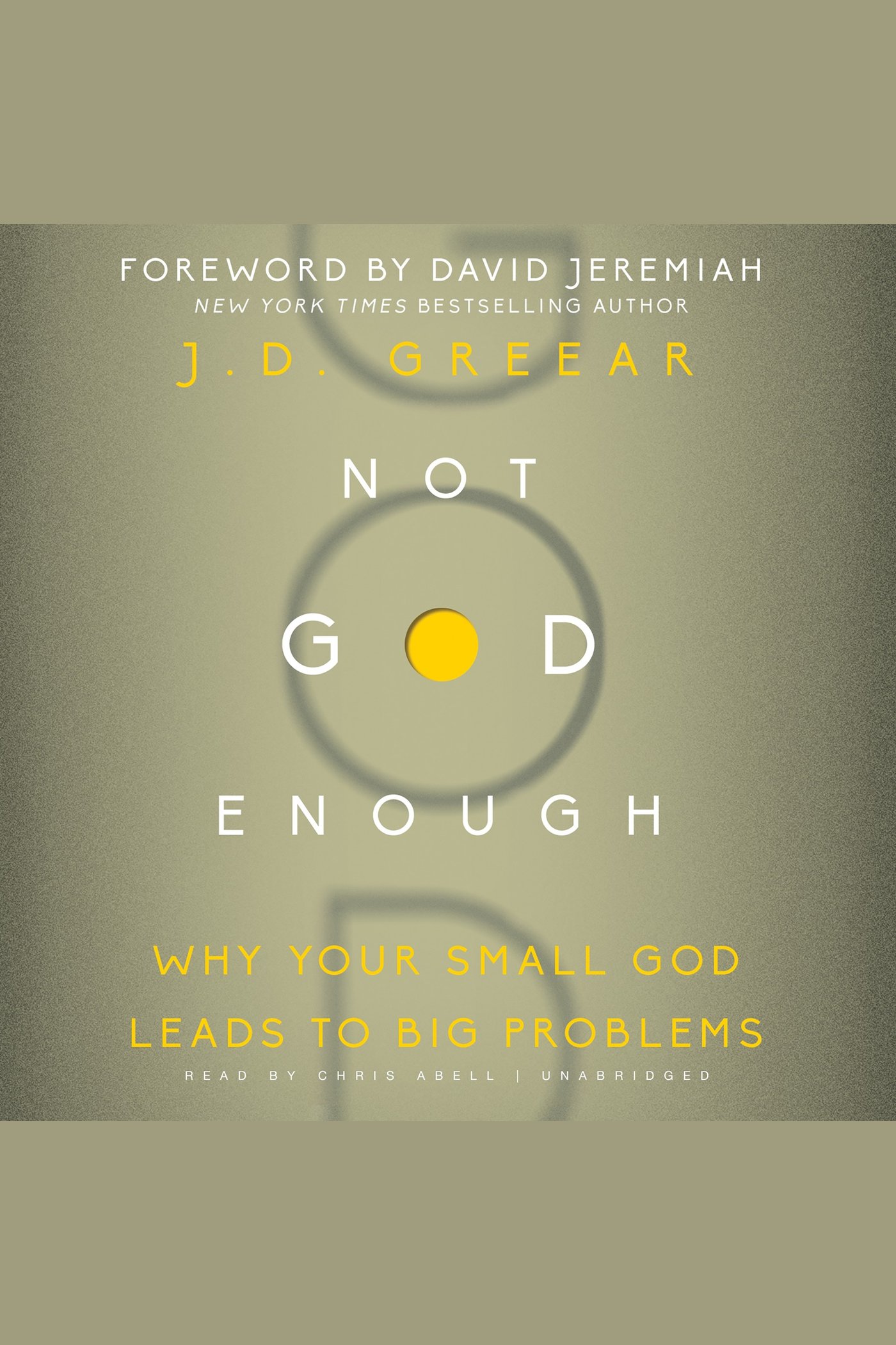 Not God Enough Why Your Small God Leads to Big Problems cover image