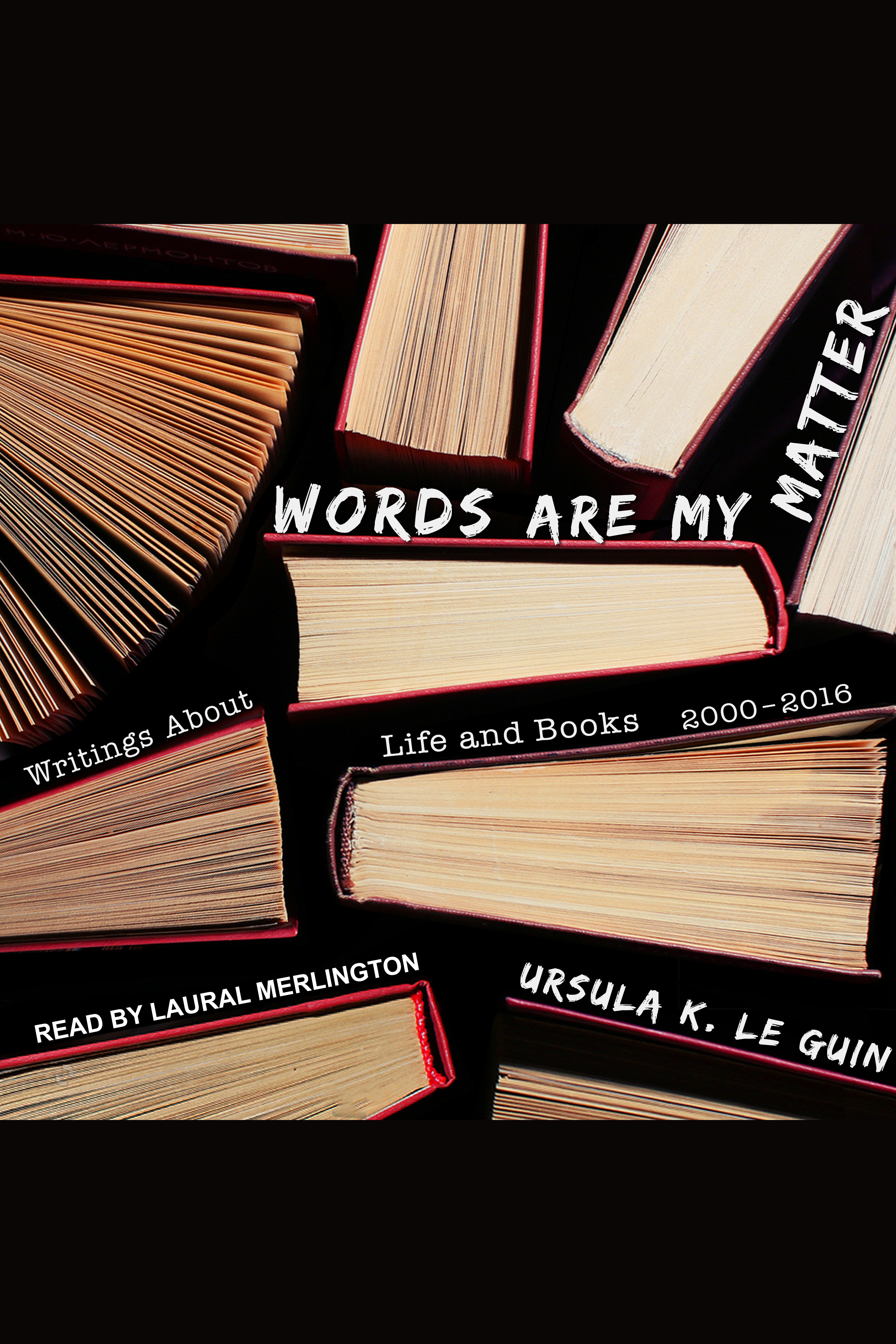 Words are my matter cover image