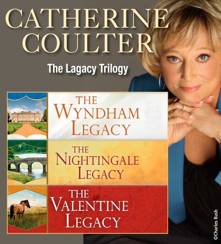 Cover image for Catherine Coulter: The Legacy Trilogy 1-3 [electronic resource] :