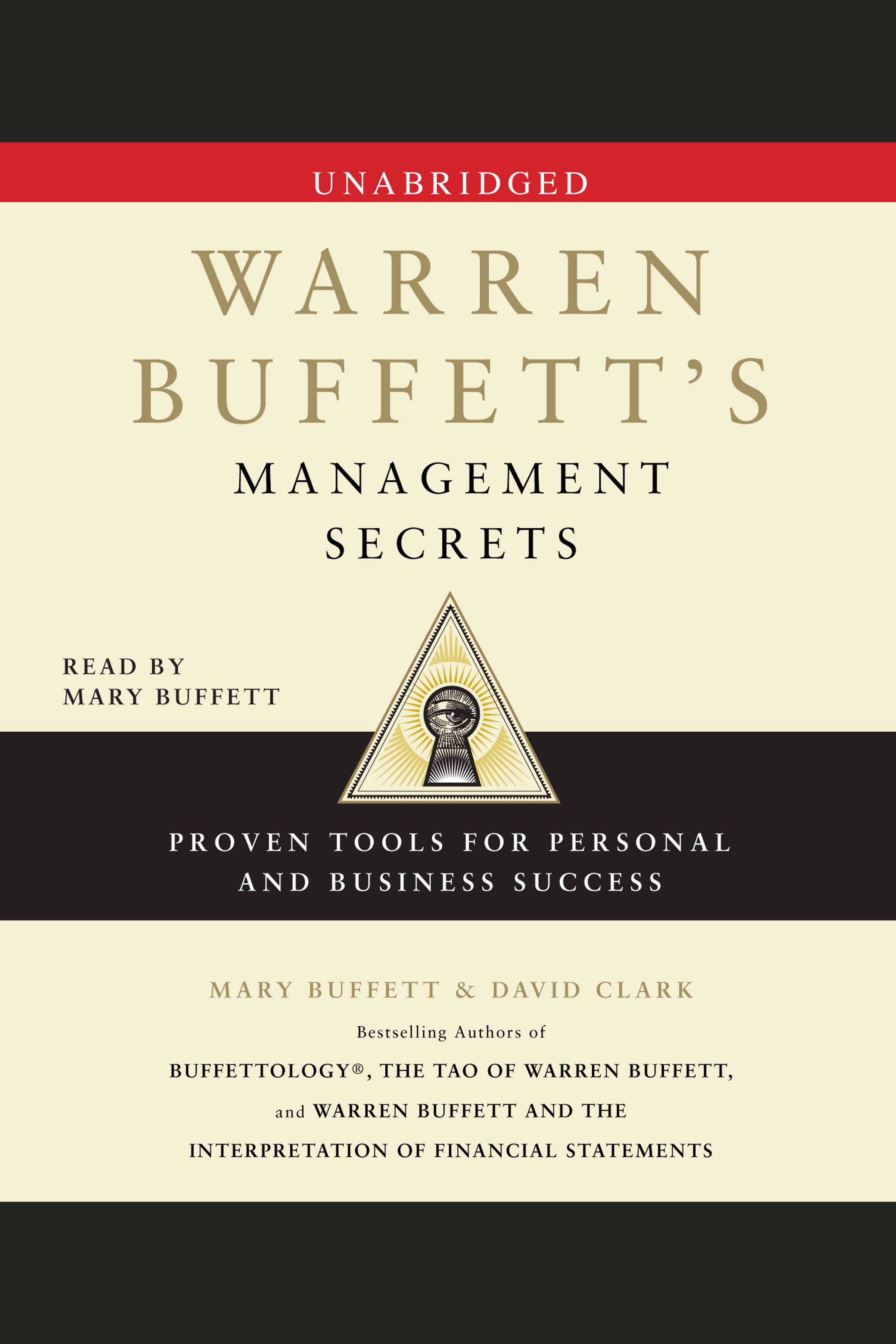 Warren Buffett's Management Secrets Proven Tools for Personal and Business Success cover image