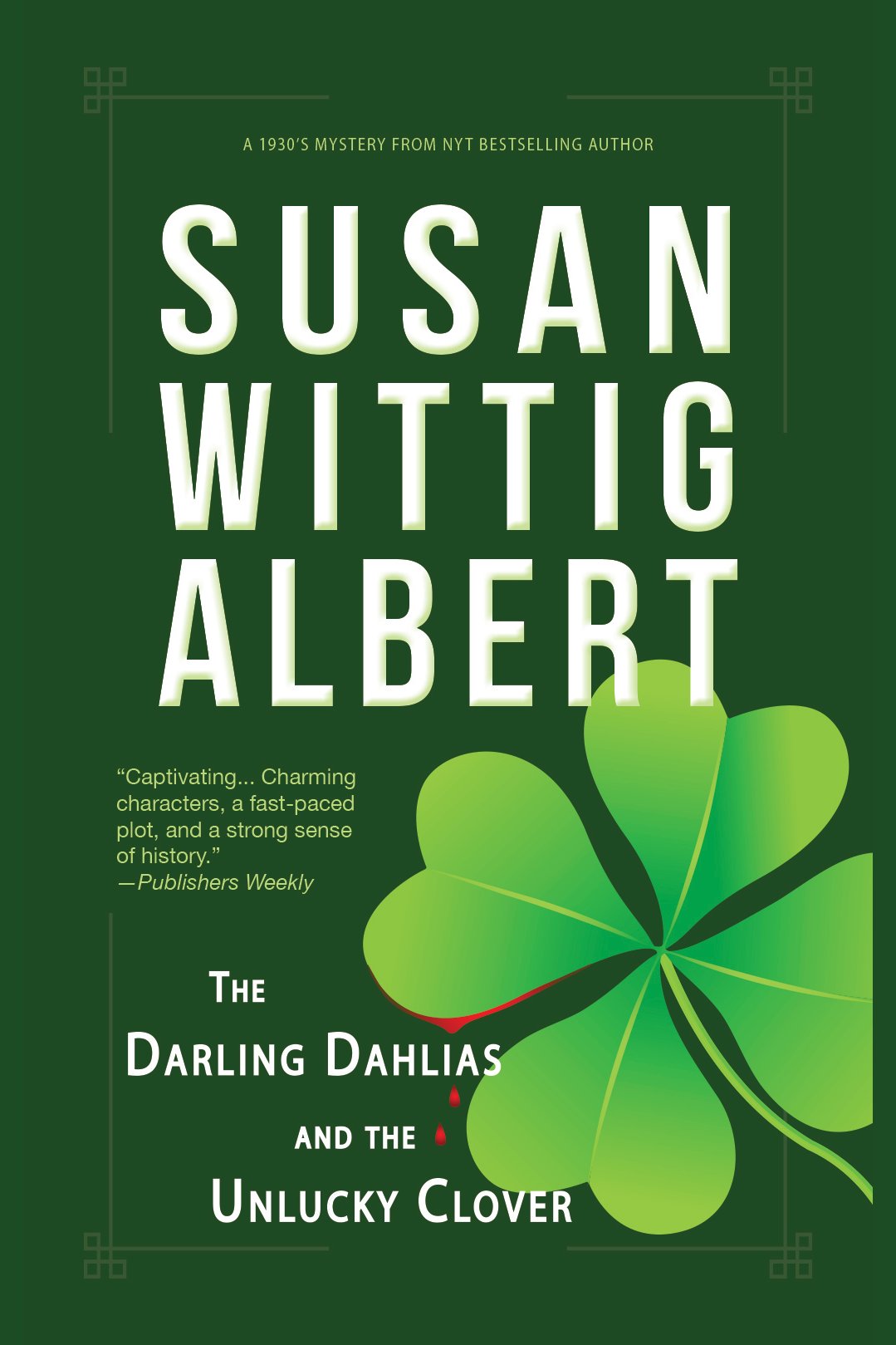 Cover image for The Darling Dahlias and the Unlucky Clover [electronic resource] :