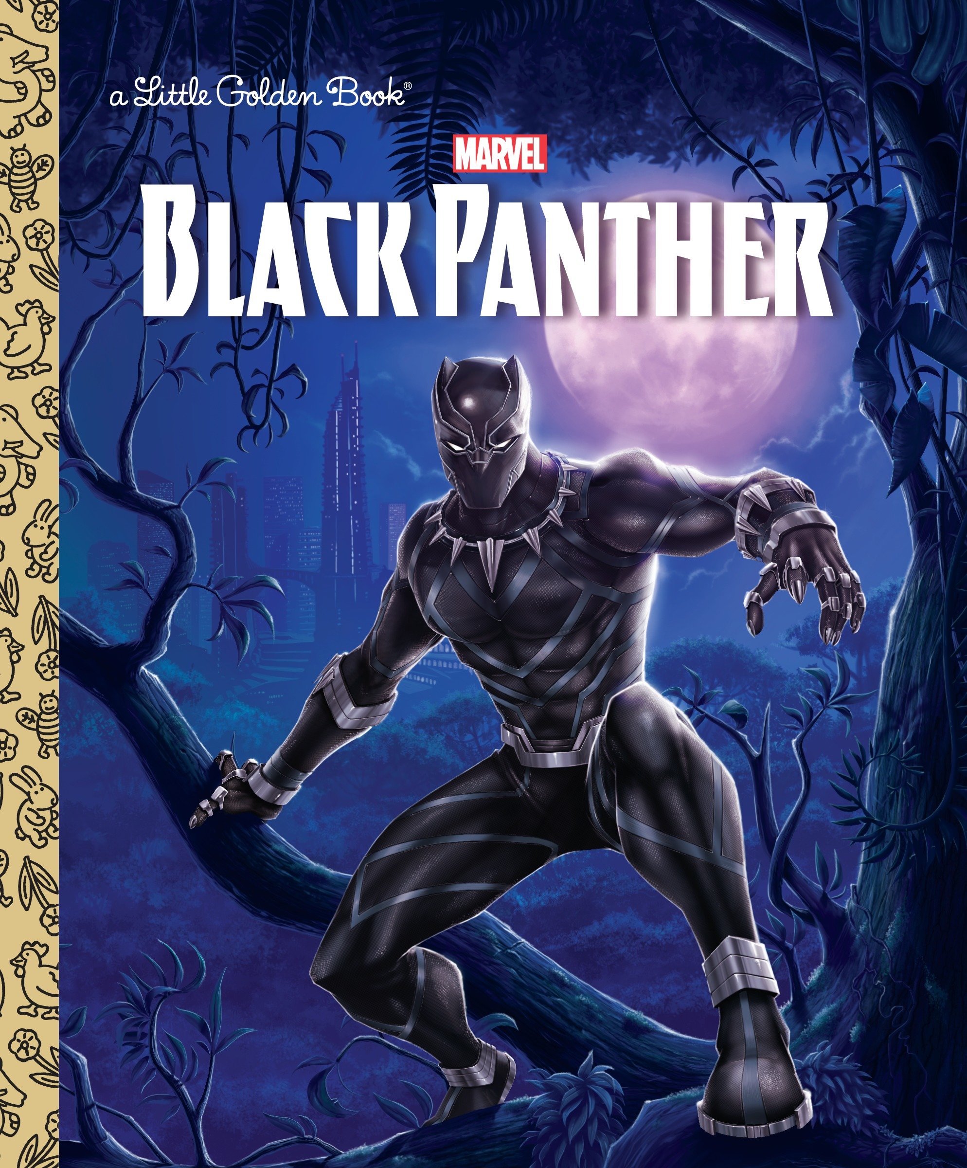 Black Panther Little Golden Book cover image