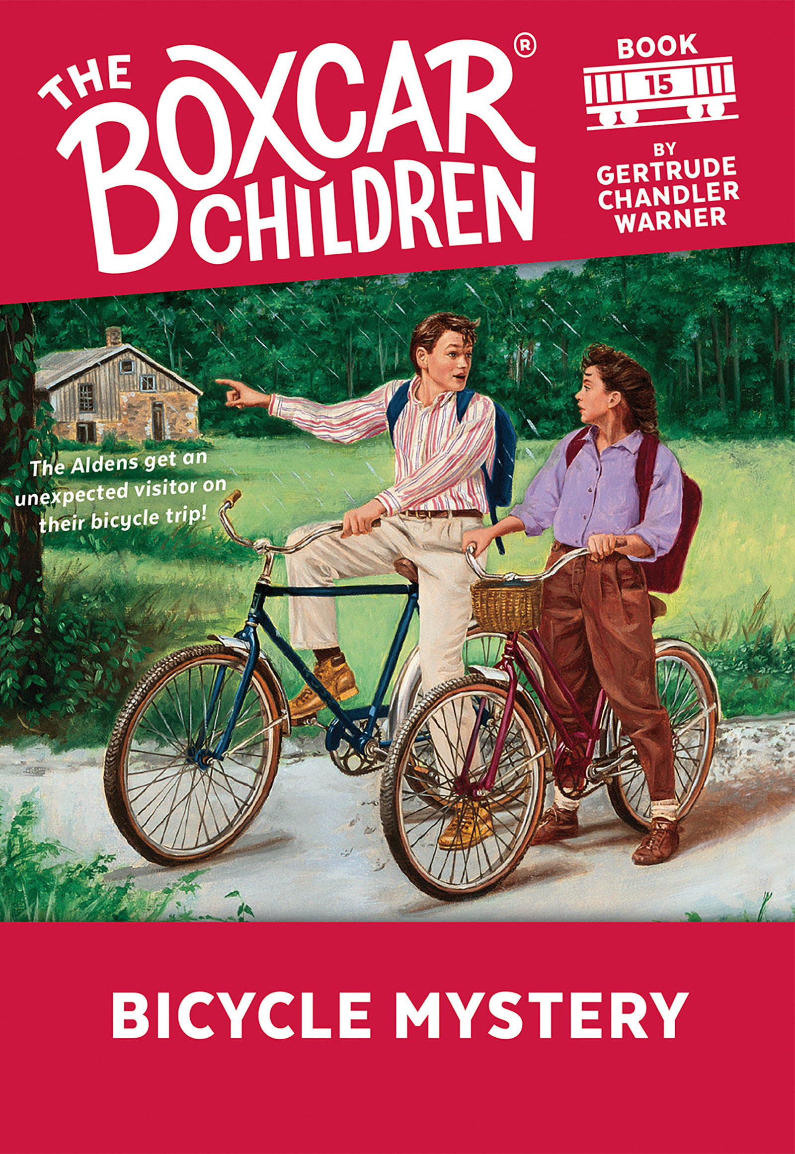 Imagen de portada para The Bicycle Mystery [electronic resource] : The Boxcar Children Mysteries