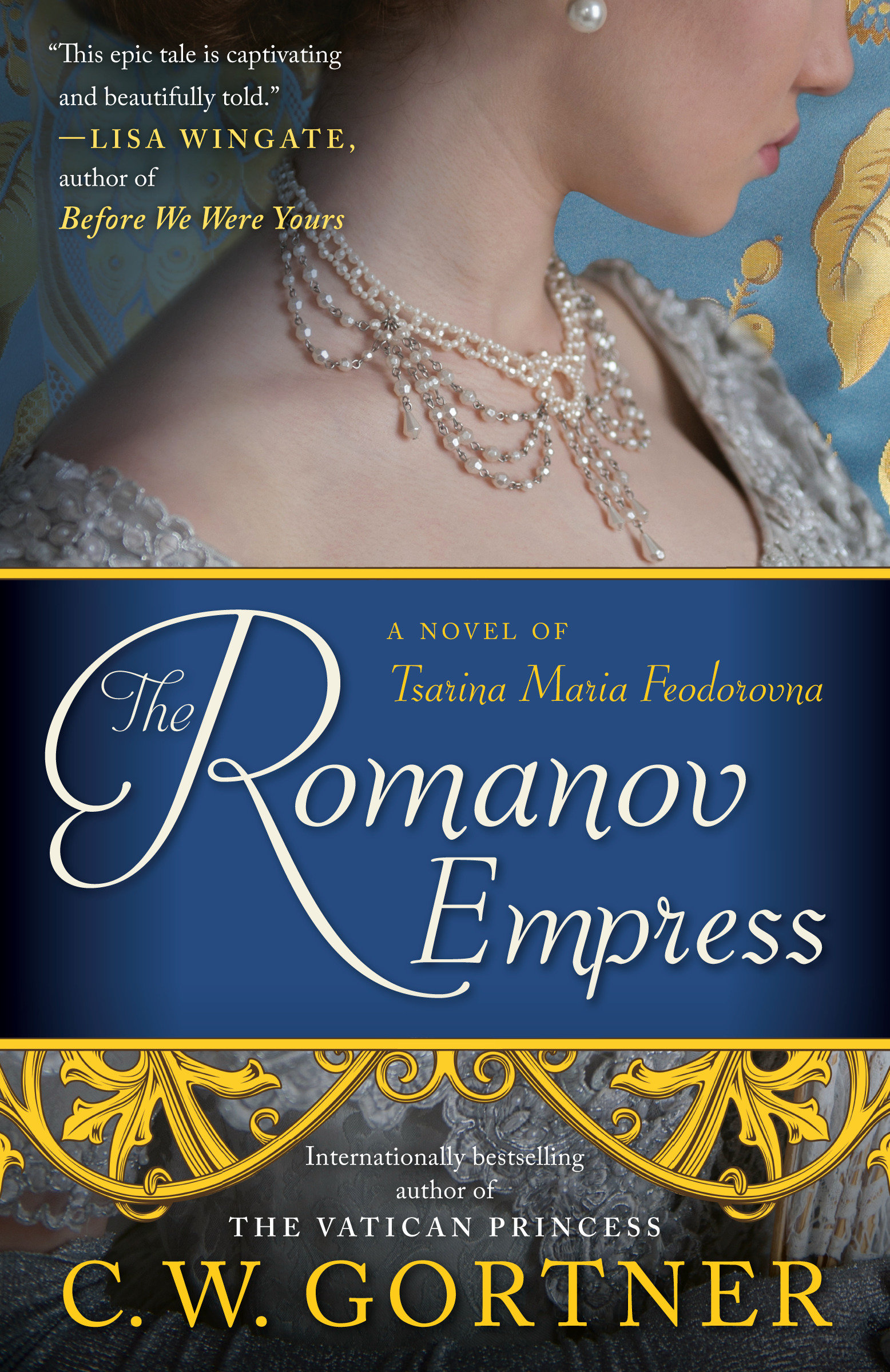 Cover image for The Romanov Empress [electronic resource] : A Novel of Tsarina Maria Feodorovna