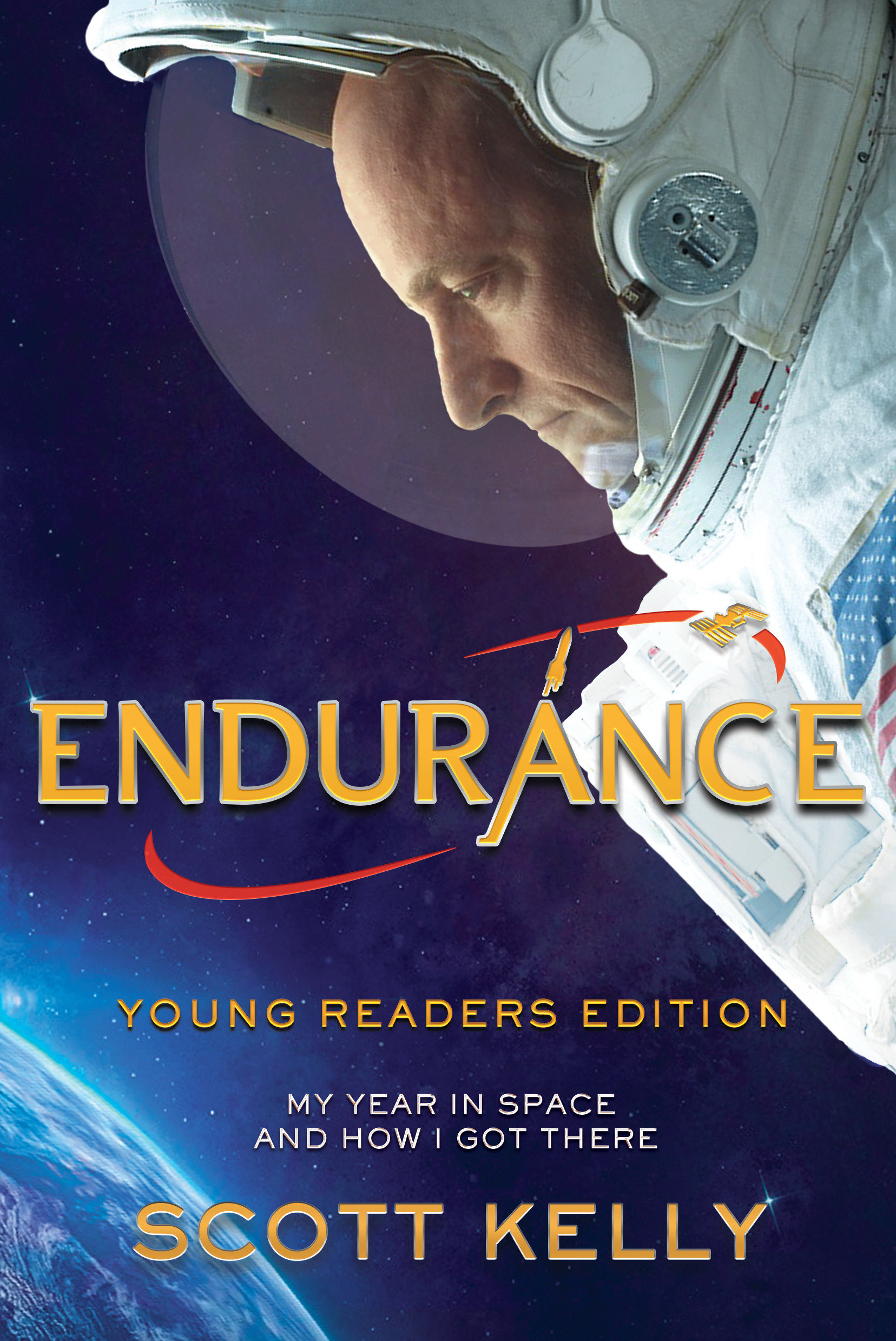 Cover image for Endurance, Young Readers Edition [electronic resource] : My Year in Space and How I Got There