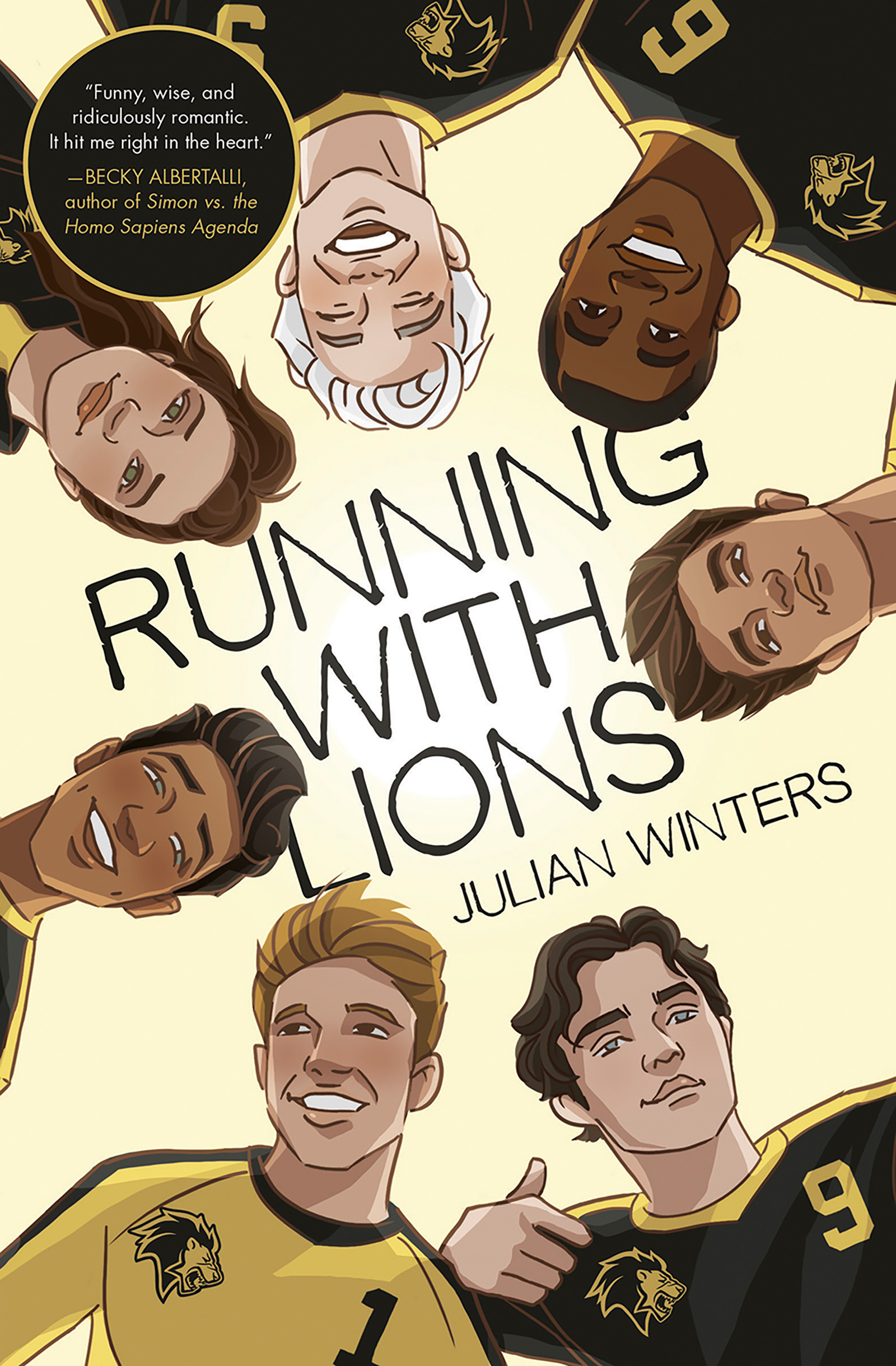 Cover Image of Running with Lions
