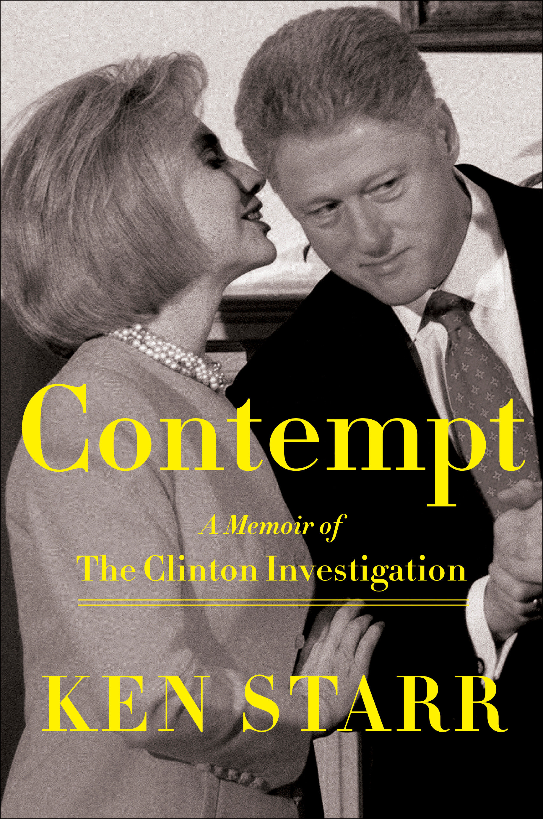 Contempt a memoir of the Clinton investigation cover image