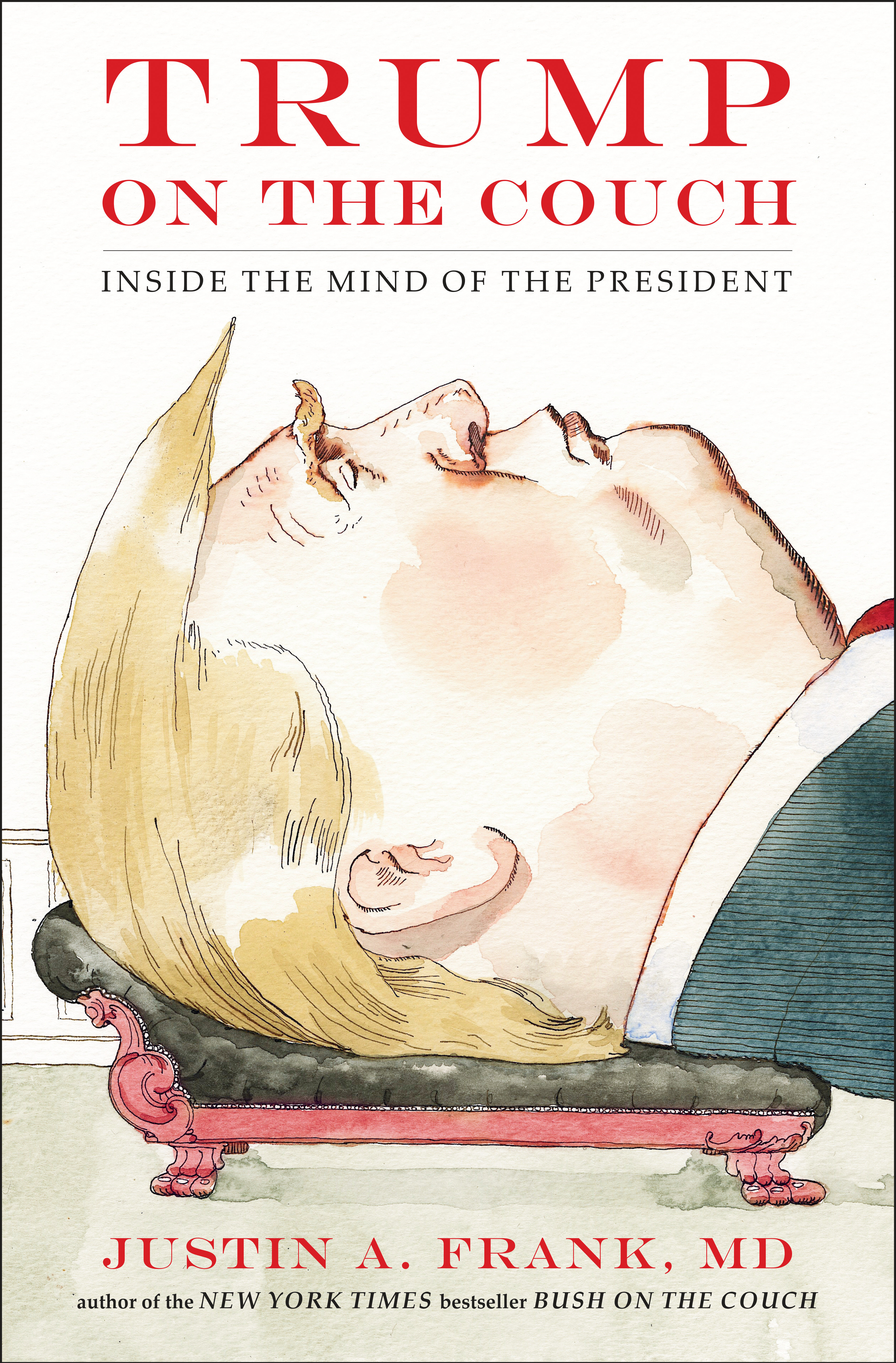 Trump on the couch cover image