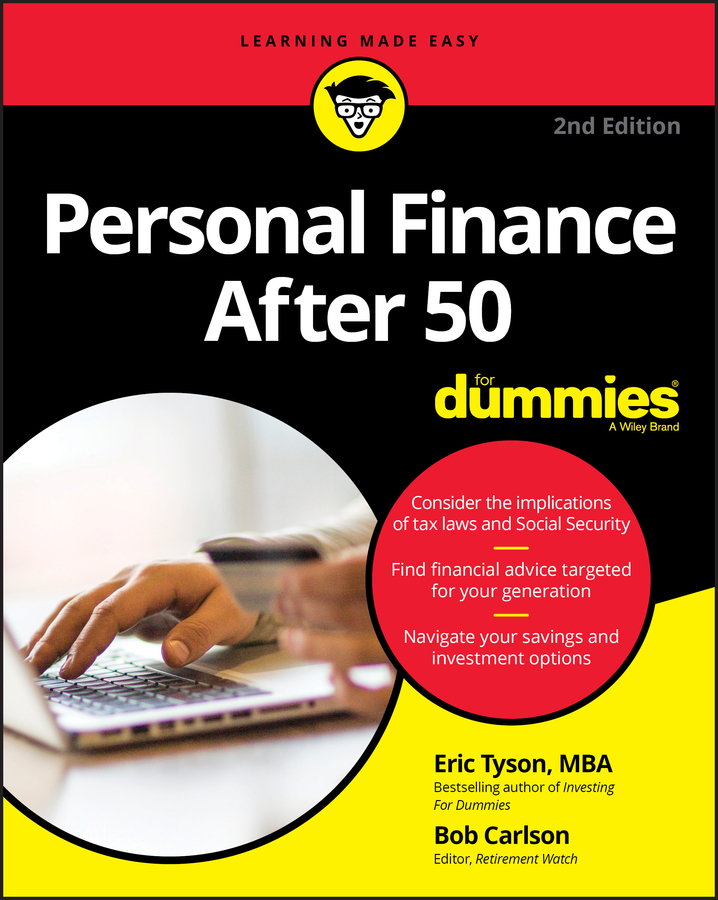 Personal finance after 50 for dummies cover image