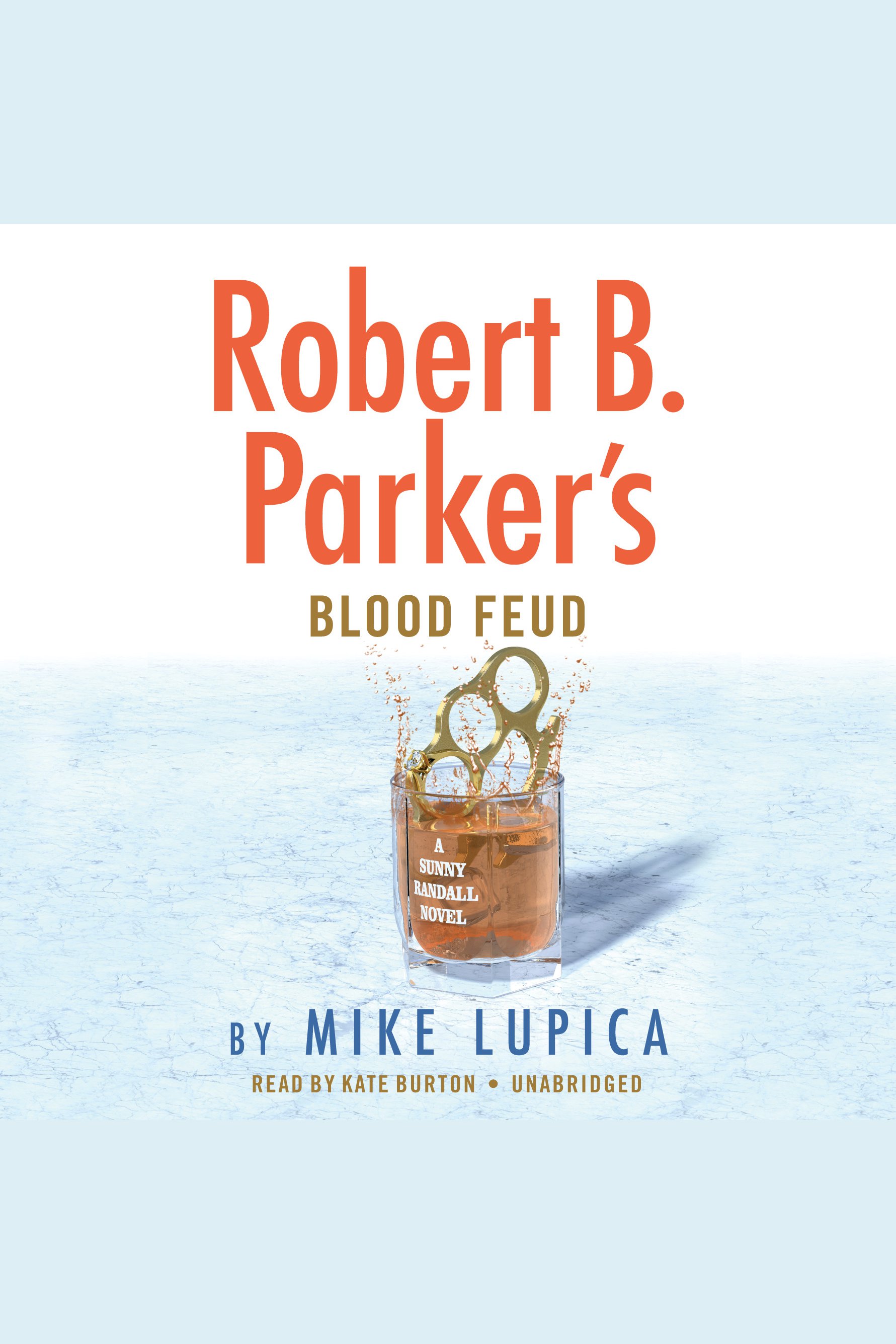 Robert B. Parker's blood feud cover image