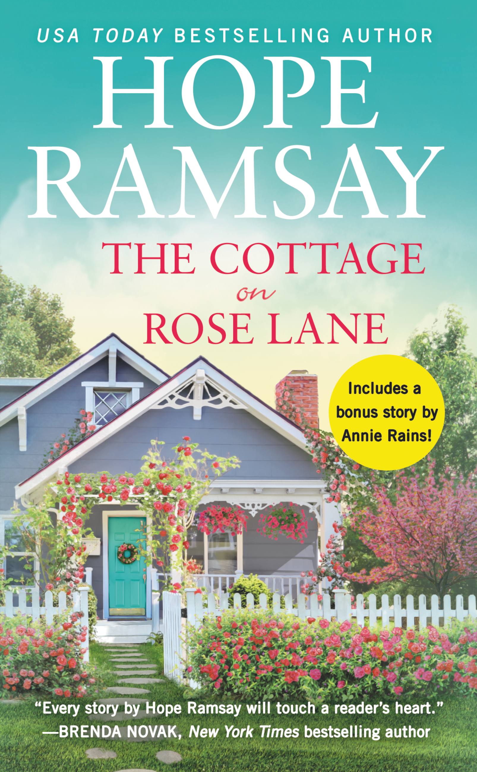 Cover image for The Cottage on Rose Lane [electronic resource] : Includes a bonus short story